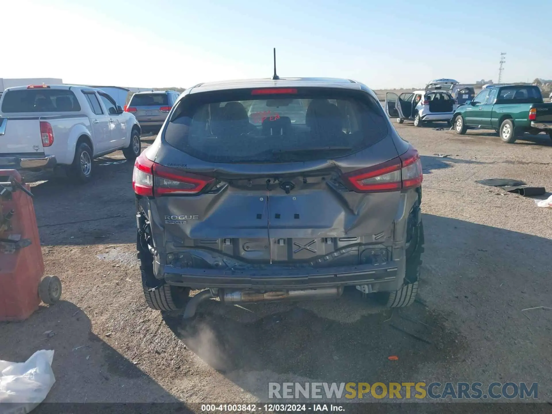 17 fotografías del automóvil dañado JN1BJ1CV4LW253930 NISSAN ROGUE SPORT 2020