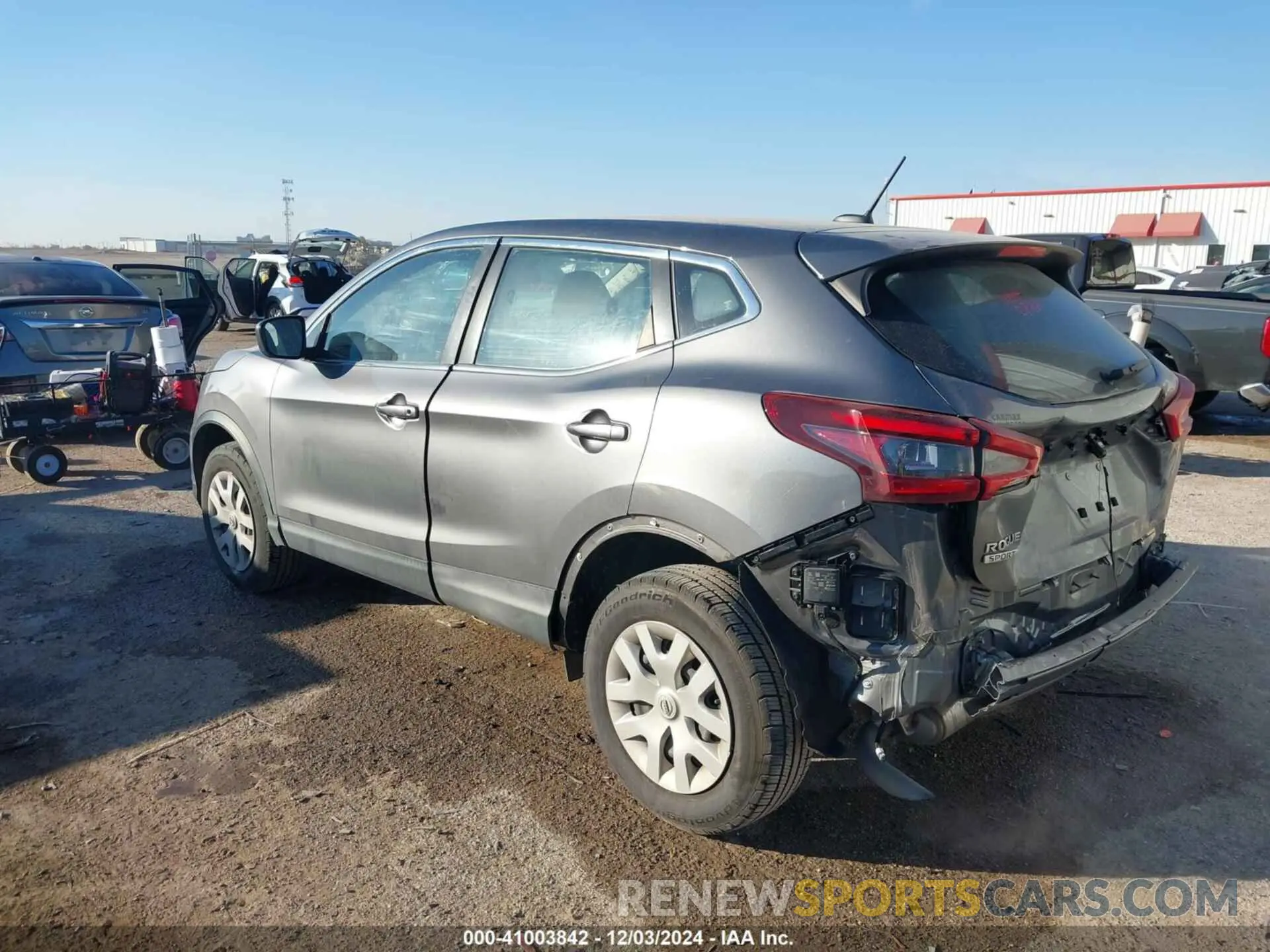 3 fotografías del automóvil dañado JN1BJ1CV4LW253930 NISSAN ROGUE SPORT 2020