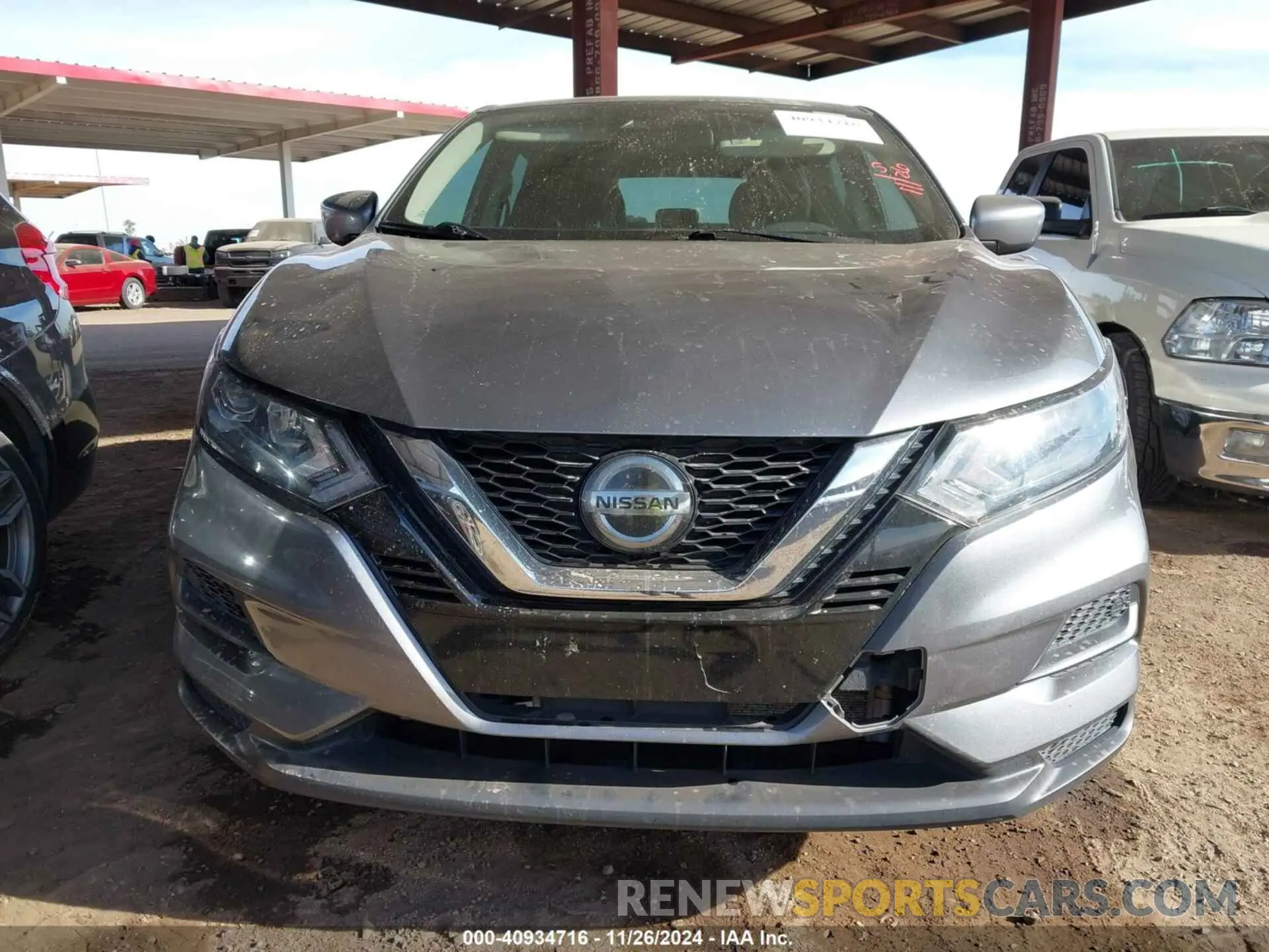 12 fotografías del automóvil dañado JN1BJ1CV4LW276060 NISSAN ROGUE SPORT 2020