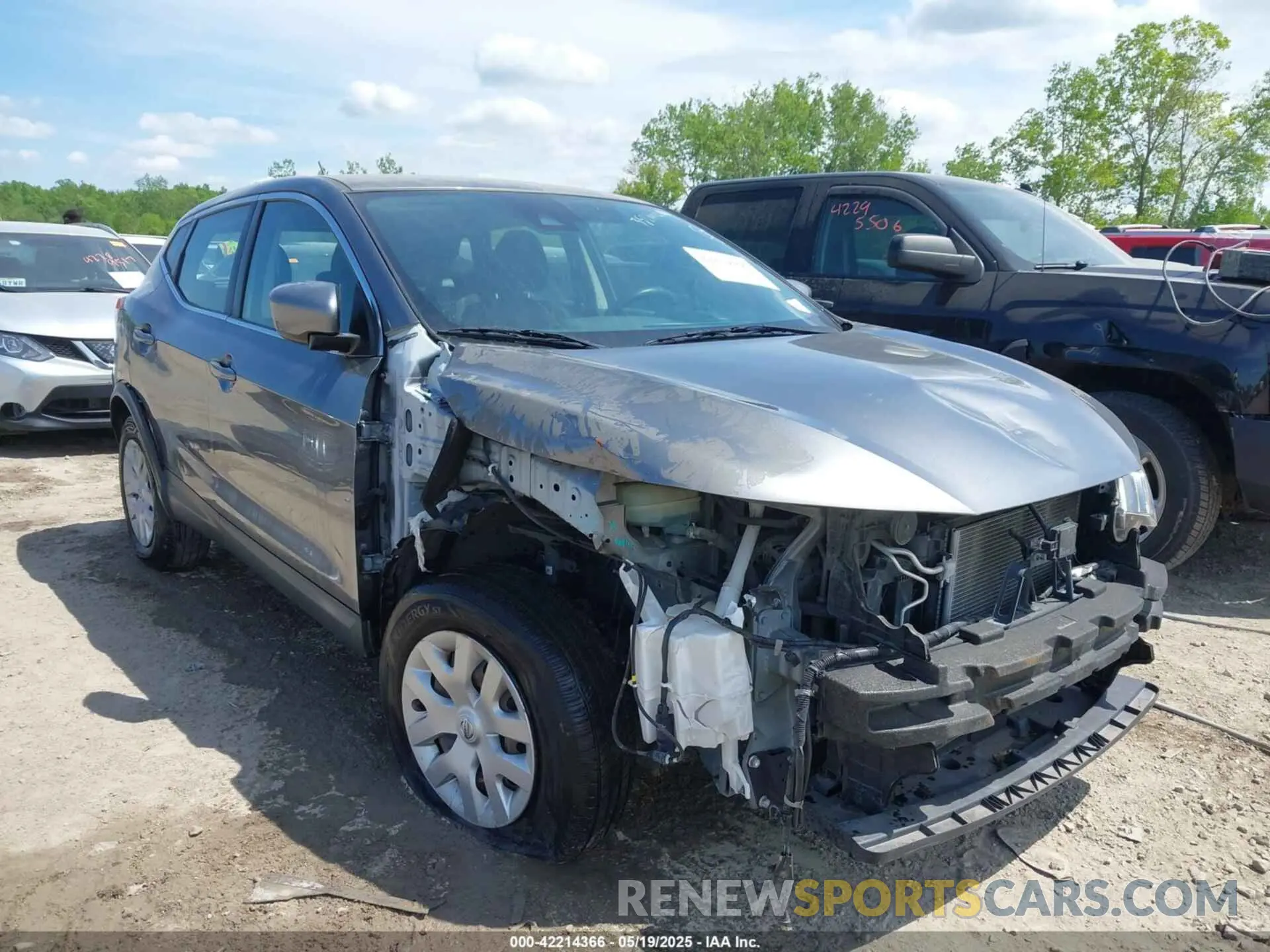 1 fotografías del automóvil dañado JN1BJ1CV4LW542550 NISSAN ROGUE SPORT 2020