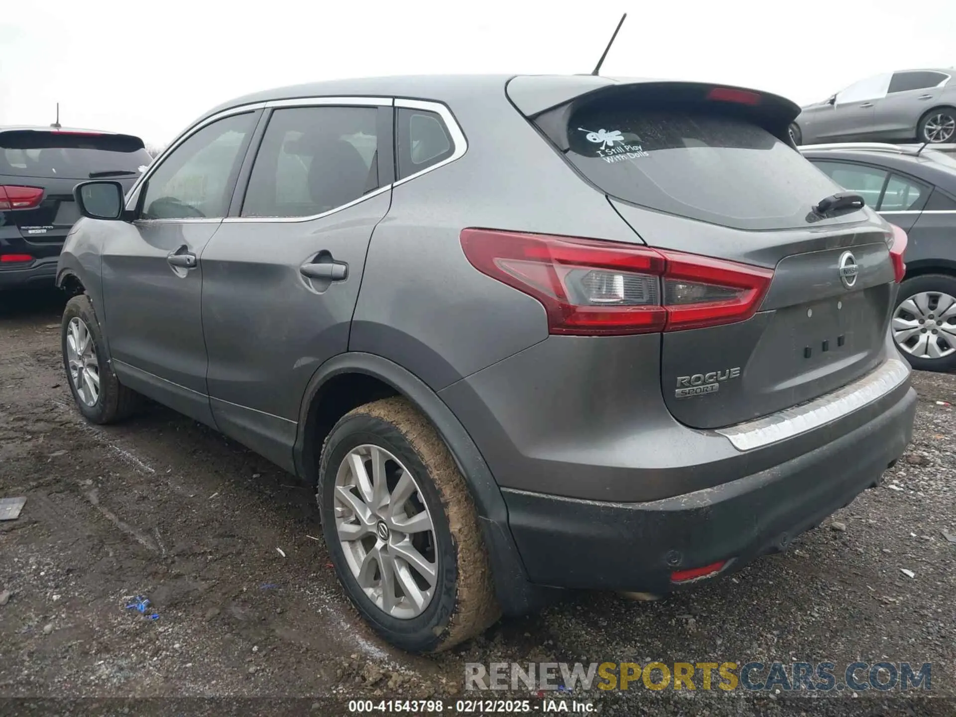 3 fotografías del automóvil dañado JN1BJ1CV5LW278738 NISSAN ROGUE SPORT 2020