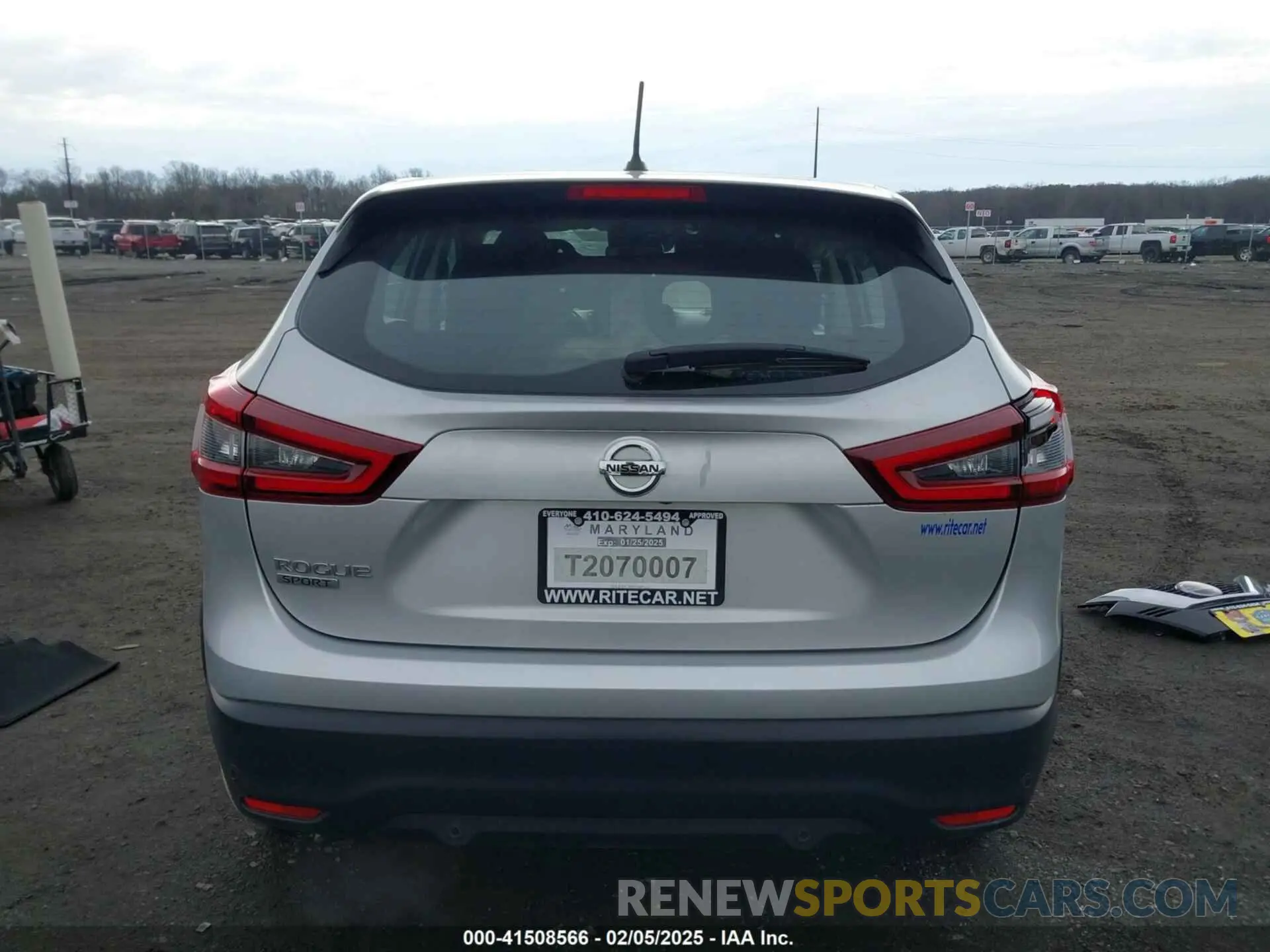 16 fotografías del automóvil dañado JN1BJ1CV6LW545627 NISSAN ROGUE SPORT 2020
