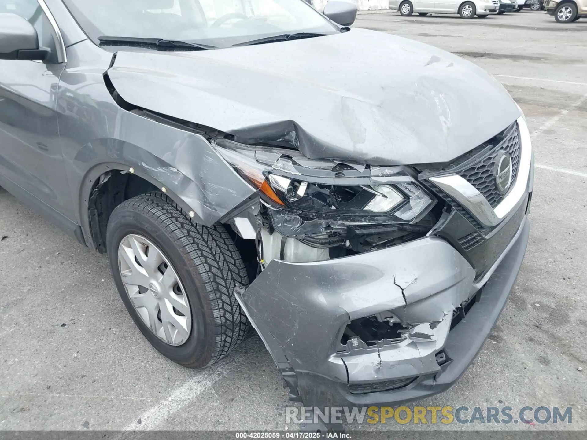 6 fotografías del automóvil dañado JN1BJ1CV7LW552649 NISSAN ROGUE SPORT 2020