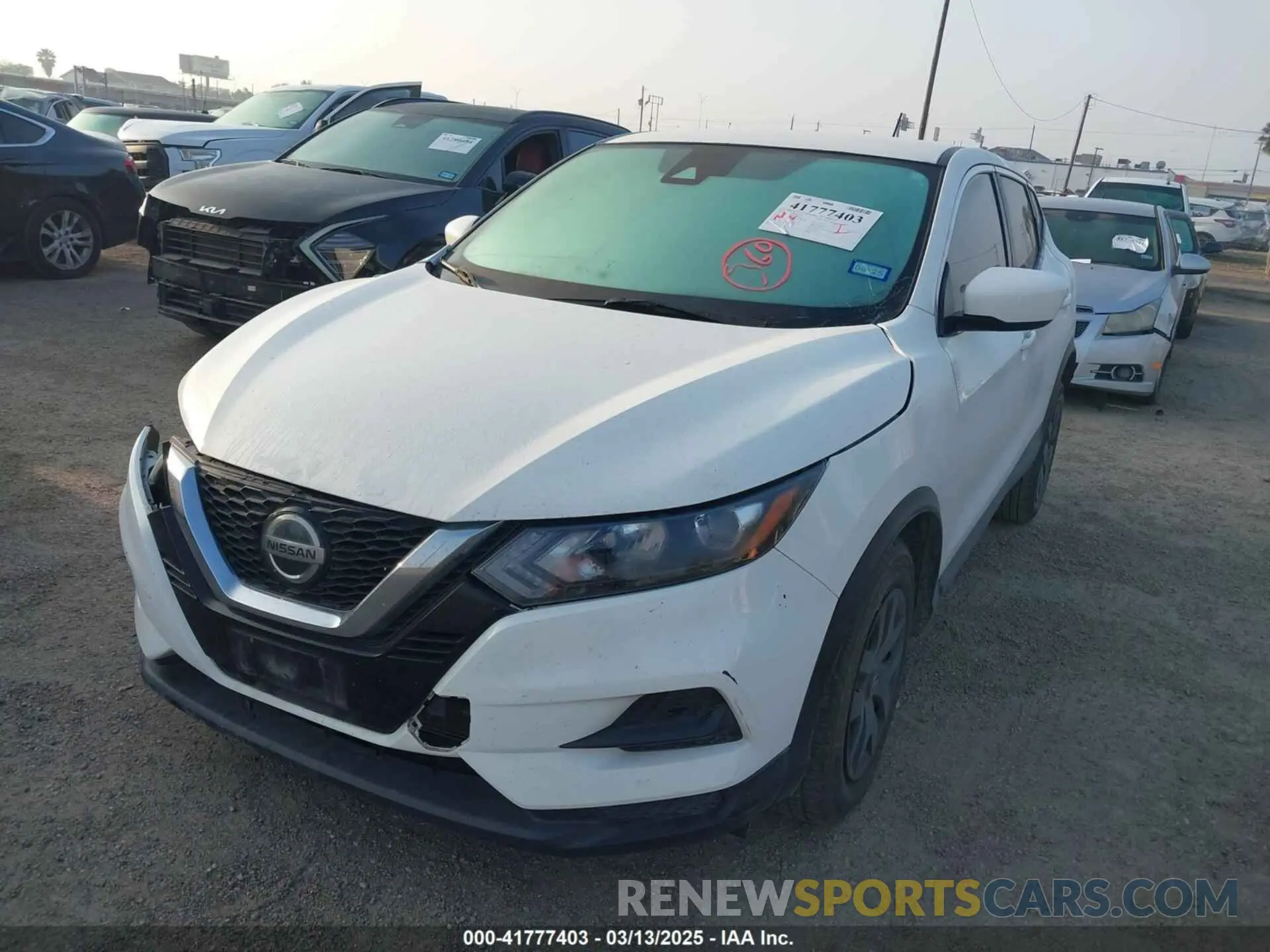 2 fotografías del automóvil dañado JN1BJ1CV8LW254546 NISSAN ROGUE SPORT 2020