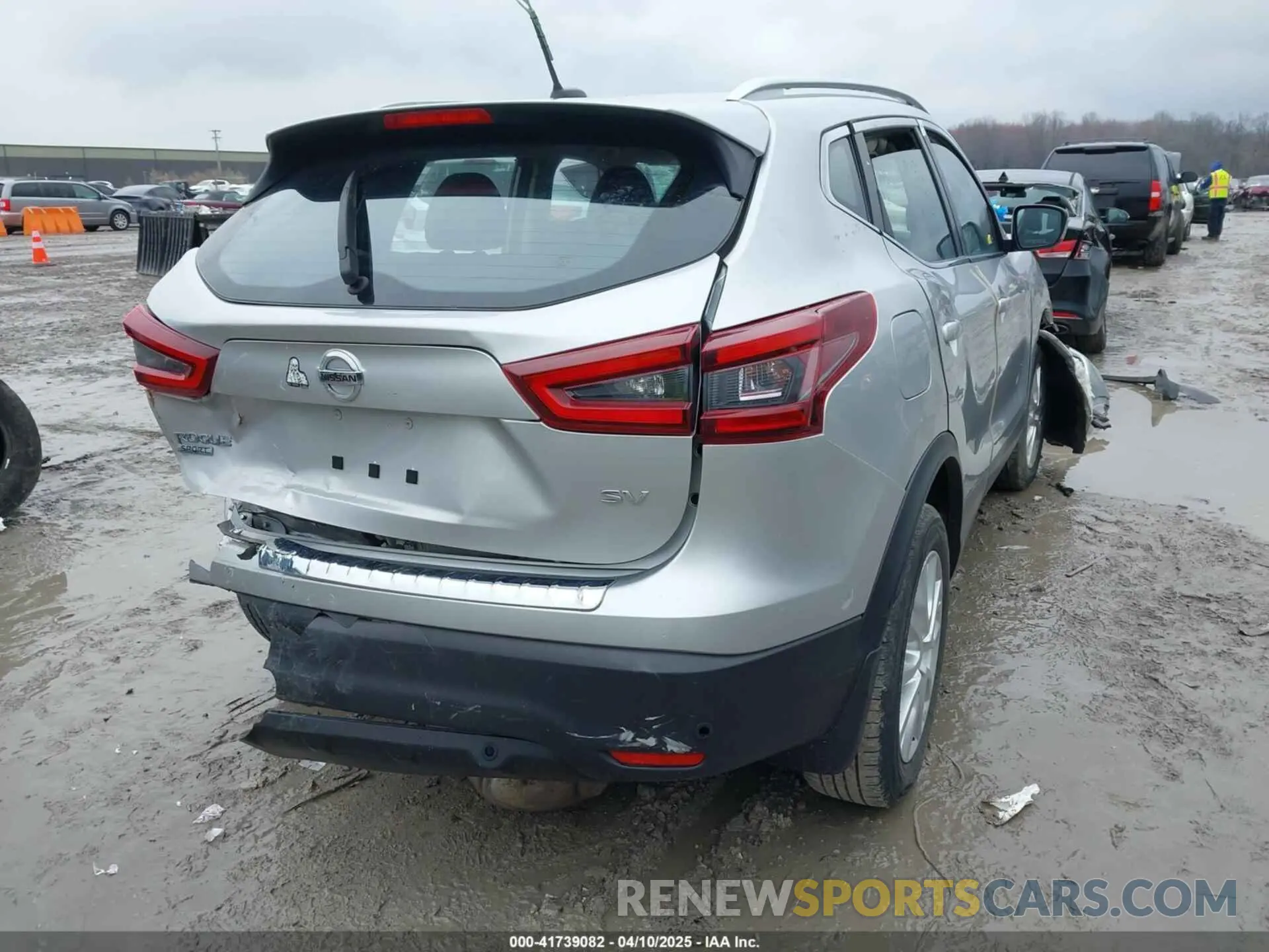 4 fotografías del automóvil dañado JN1BJ1CVXLW276080 NISSAN ROGUE SPORT 2020