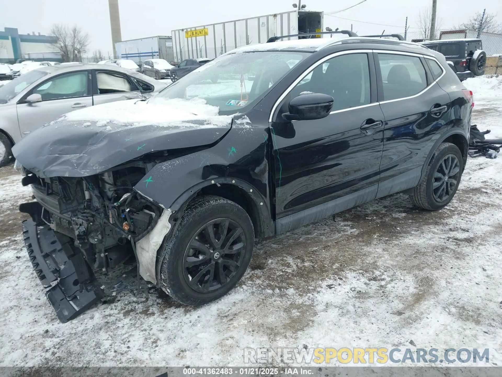 2 fotografías del automóvil dañado JN1BJ1CW1LW644834 NISSAN ROGUE SPORT 2020