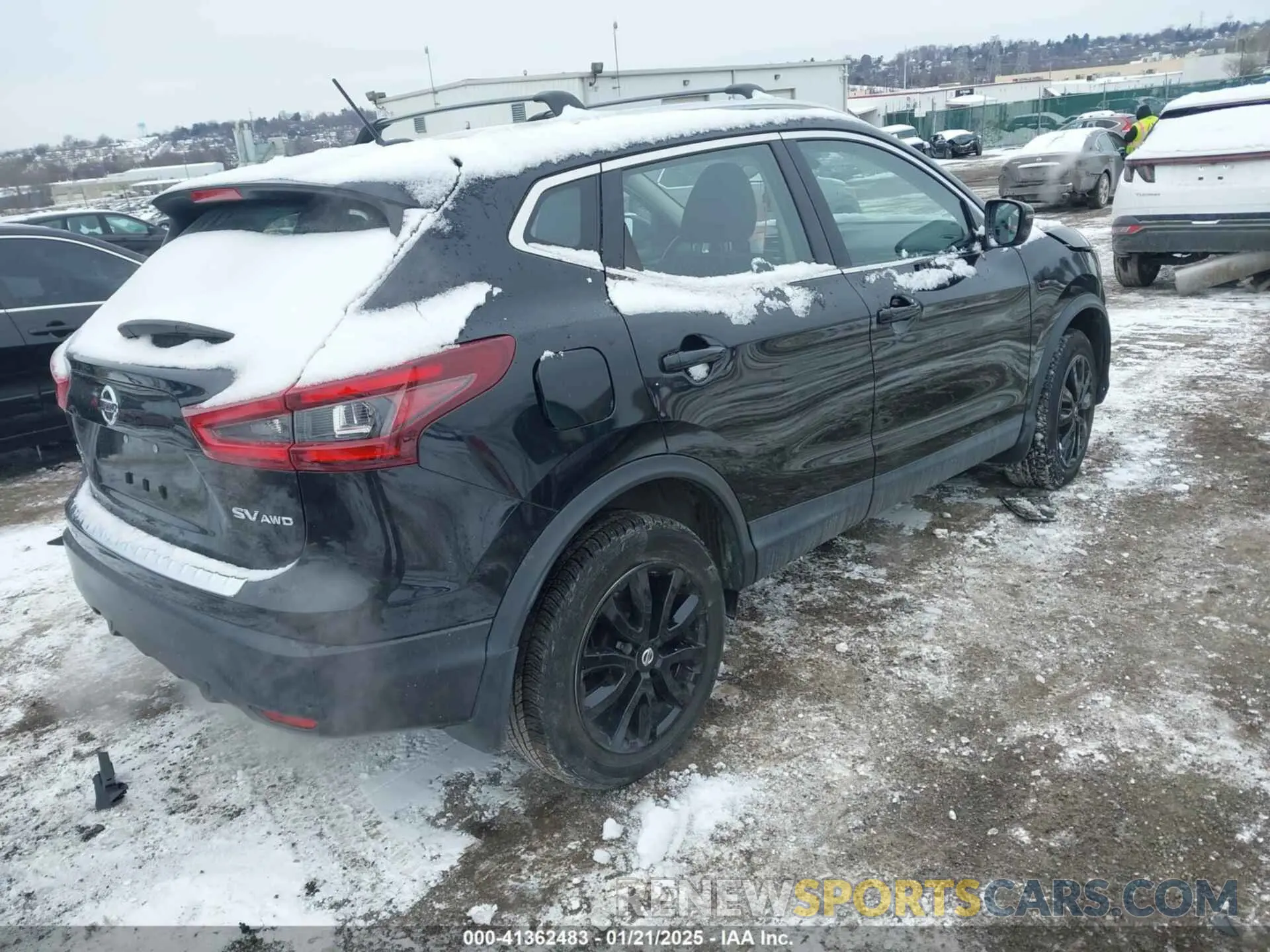 4 fotografías del automóvil dañado JN1BJ1CW1LW644834 NISSAN ROGUE SPORT 2020