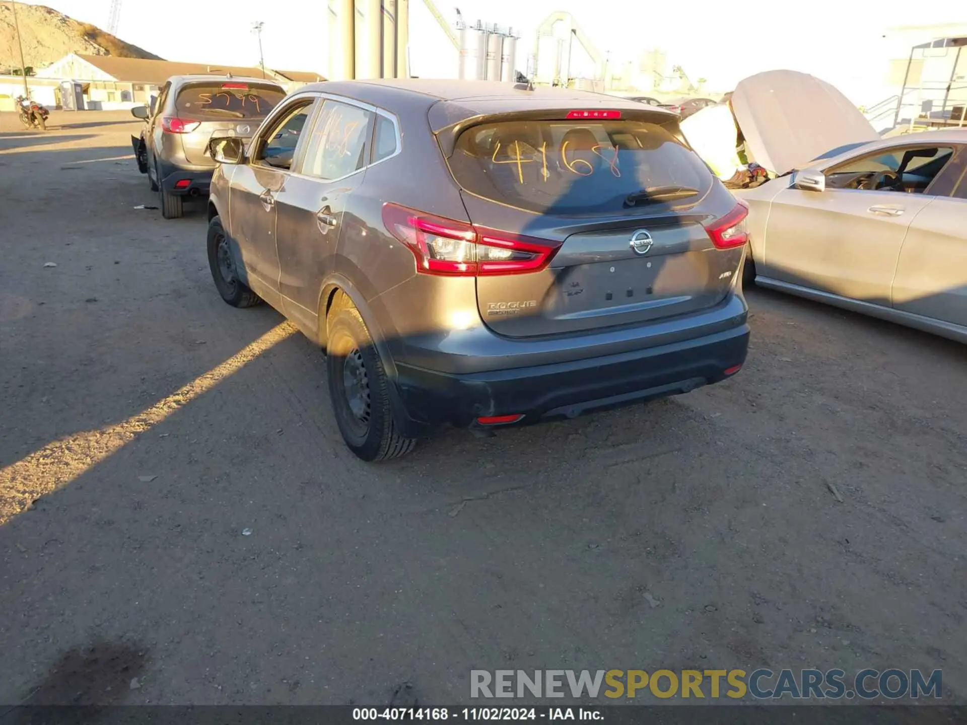 3 fotografías del automóvil dañado JN1BJ1CW2LW645913 NISSAN ROGUE SPORT 2020