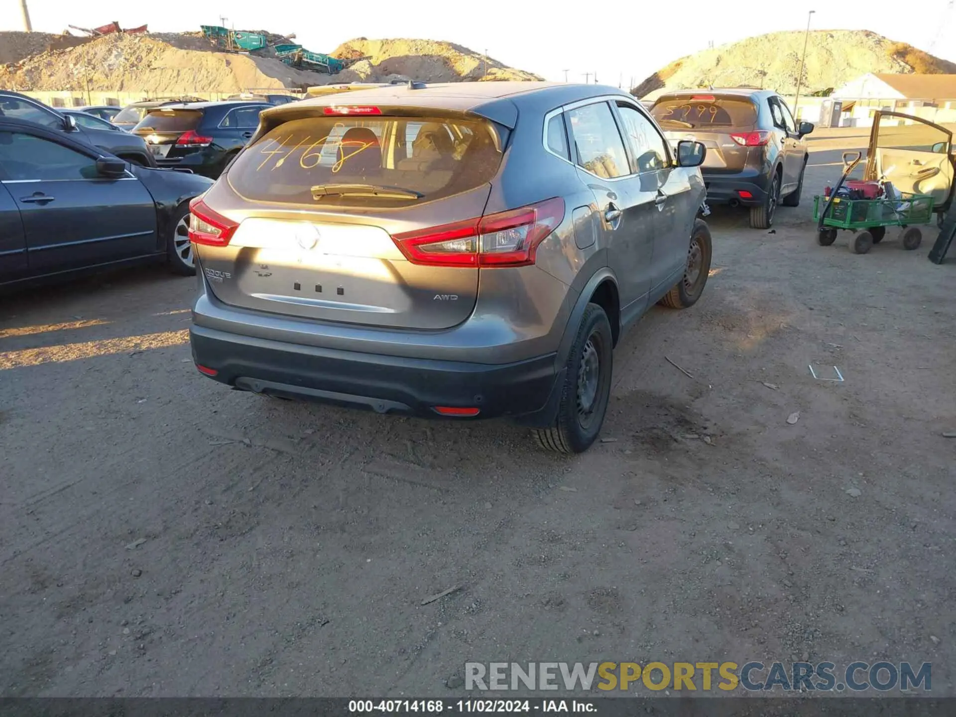 4 fotografías del automóvil dañado JN1BJ1CW2LW645913 NISSAN ROGUE SPORT 2020
