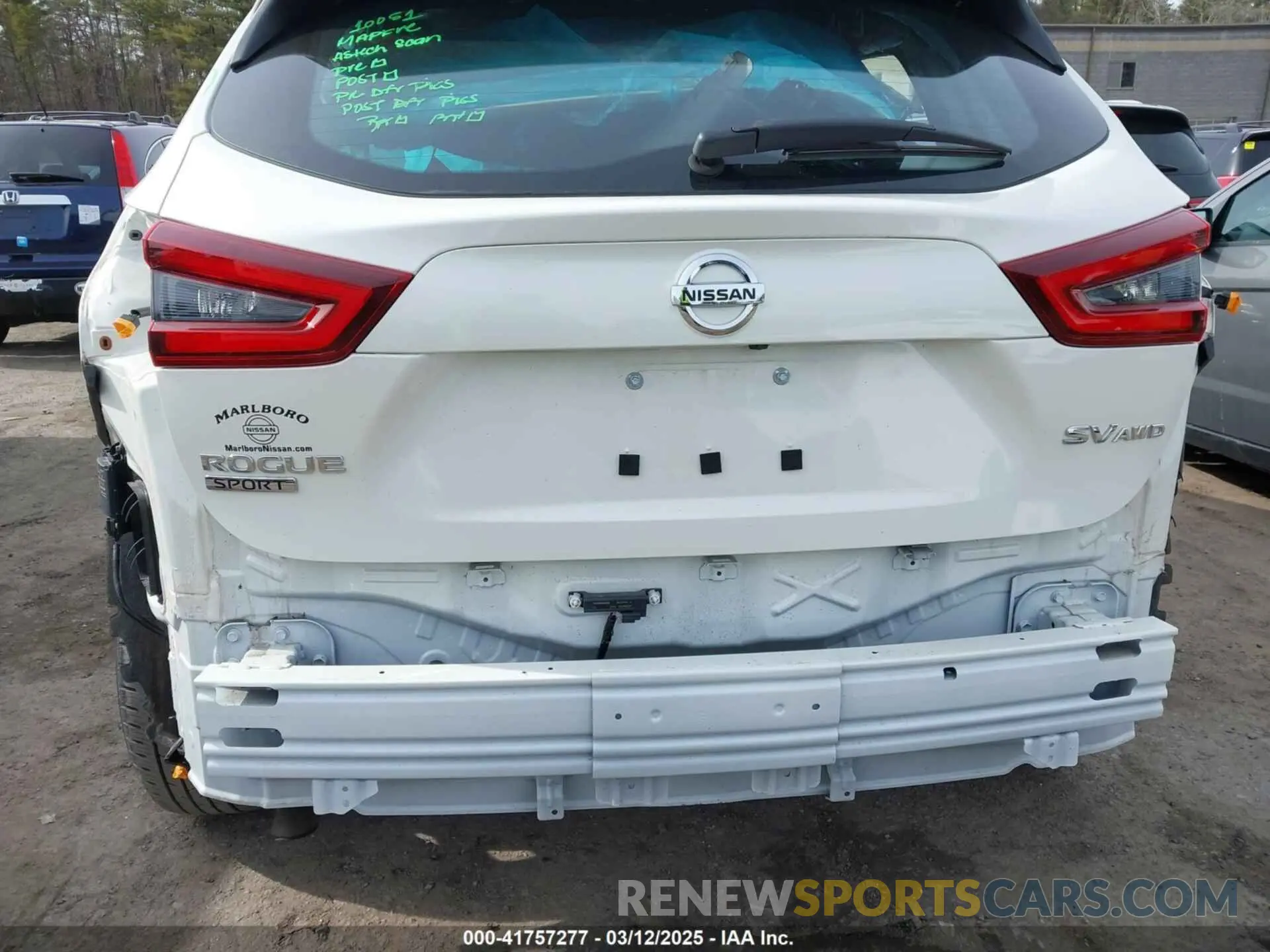 18 fotografías del automóvil dañado JN1BJ1CW2LW649704 NISSAN ROGUE SPORT 2020