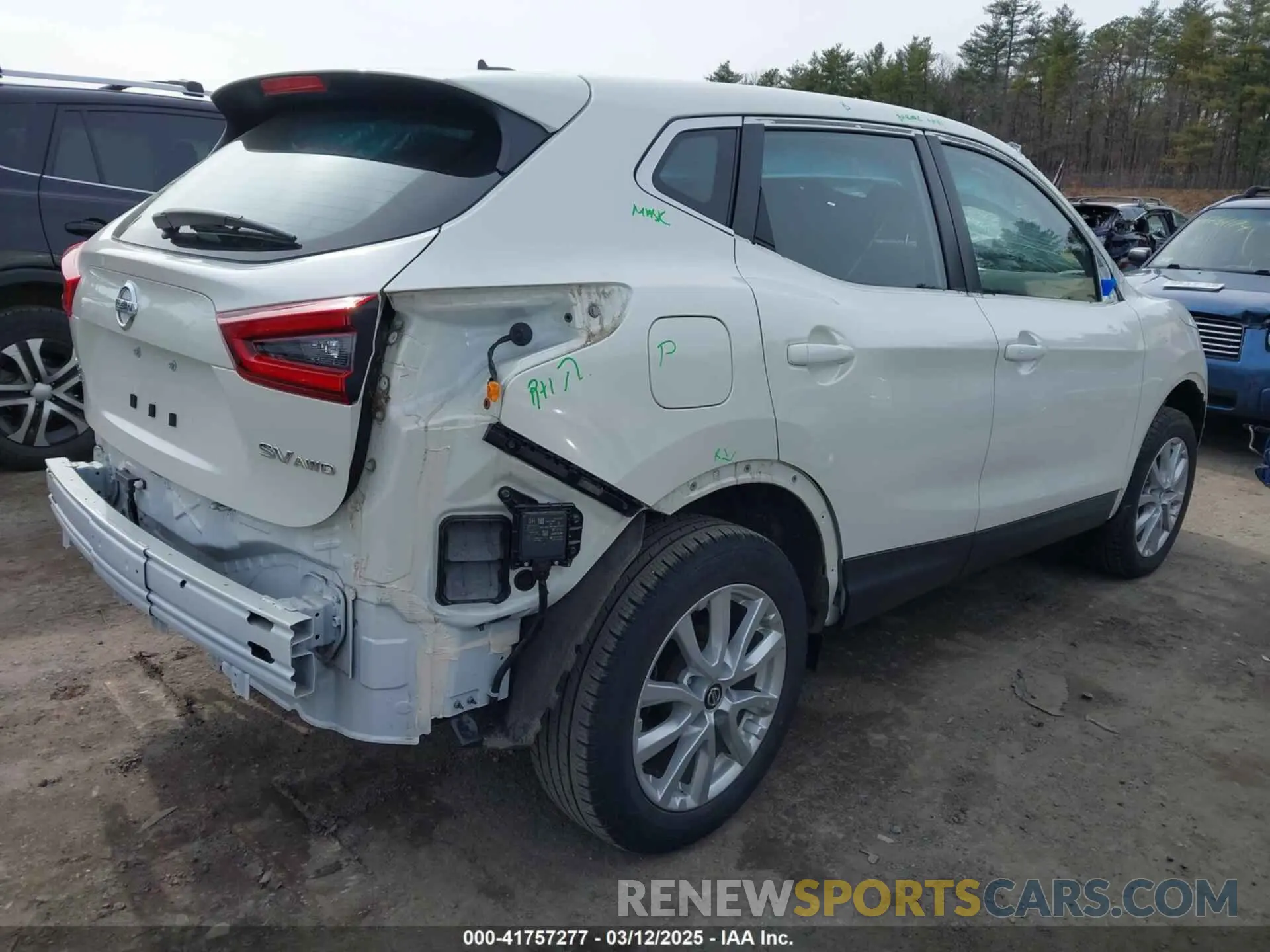 4 fotografías del automóvil dañado JN1BJ1CW2LW649704 NISSAN ROGUE SPORT 2020