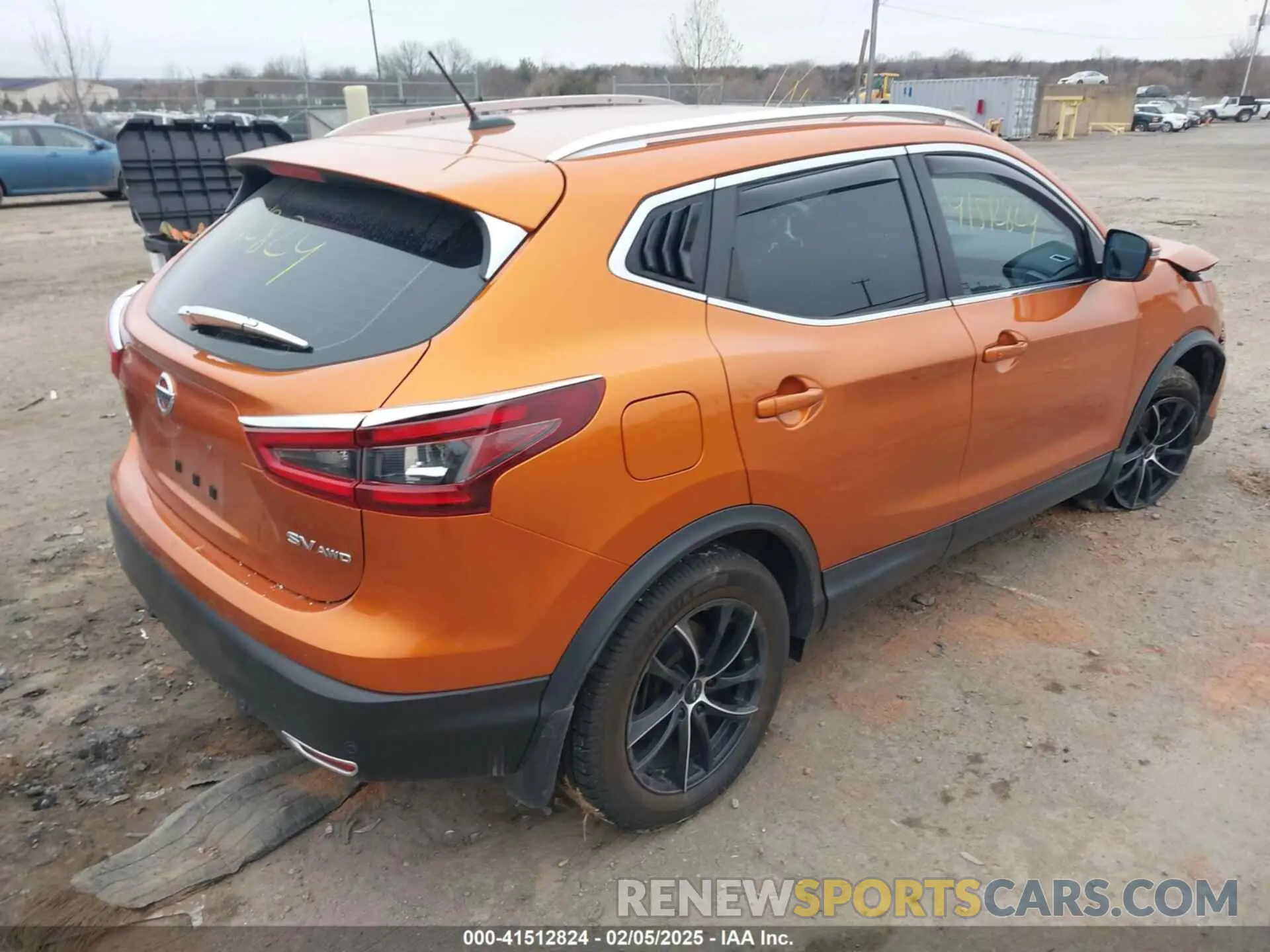 4 fotografías del automóvil dañado JN1BJ1CW3LW373260 NISSAN ROGUE SPORT 2020