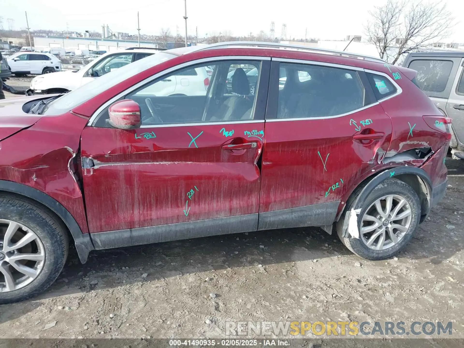 6 fotografías del automóvil dañado JN1BJ1CW3LW383089 NISSAN ROGUE SPORT 2020