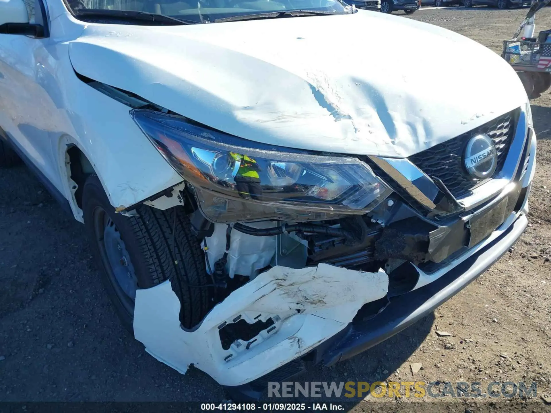 6 fotografías del automóvil dañado JN1BJ1CW3LW383397 NISSAN ROGUE SPORT 2020