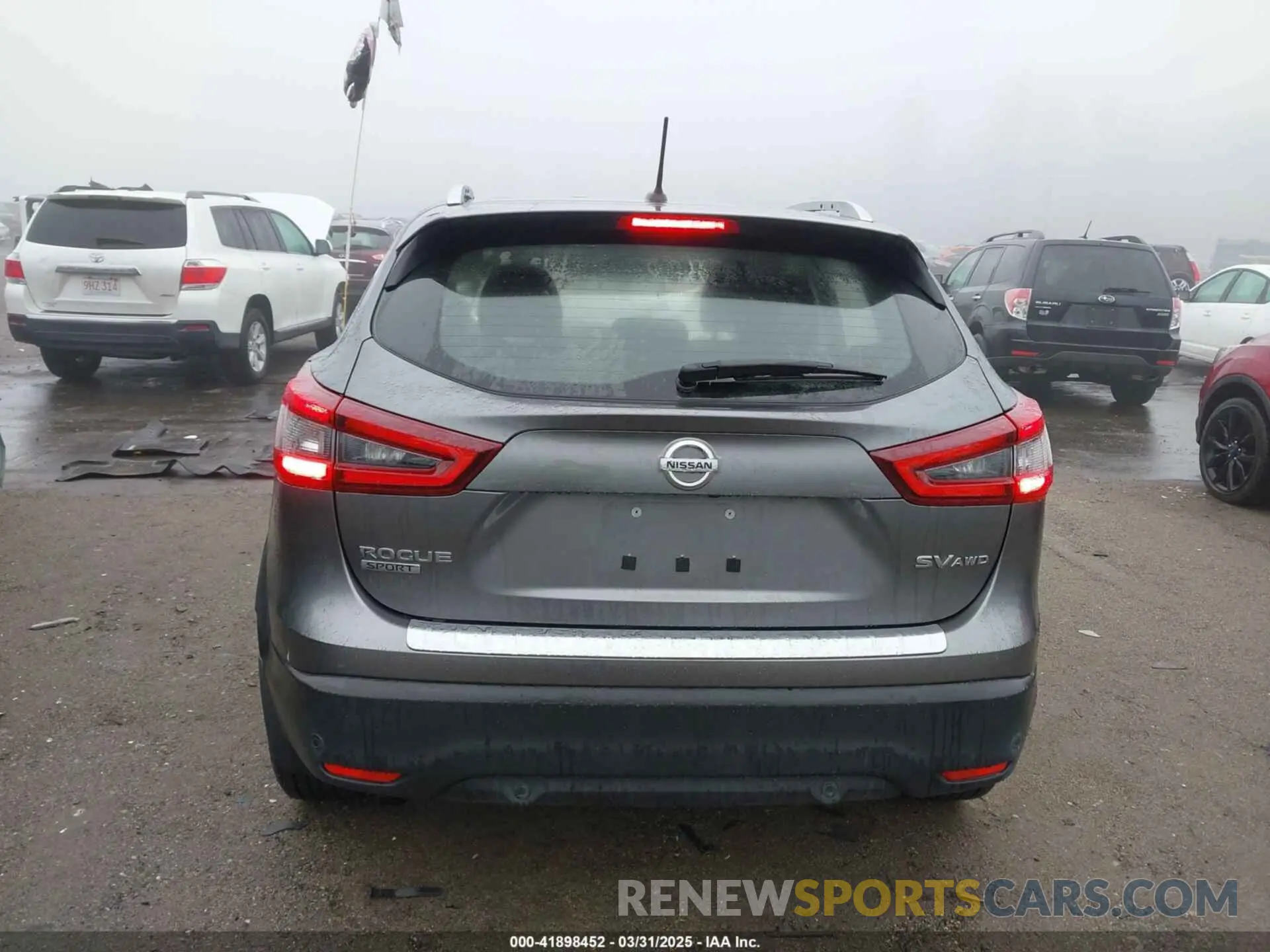 16 fotografías del automóvil dañado JN1BJ1CW3LW393413 NISSAN ROGUE SPORT 2020