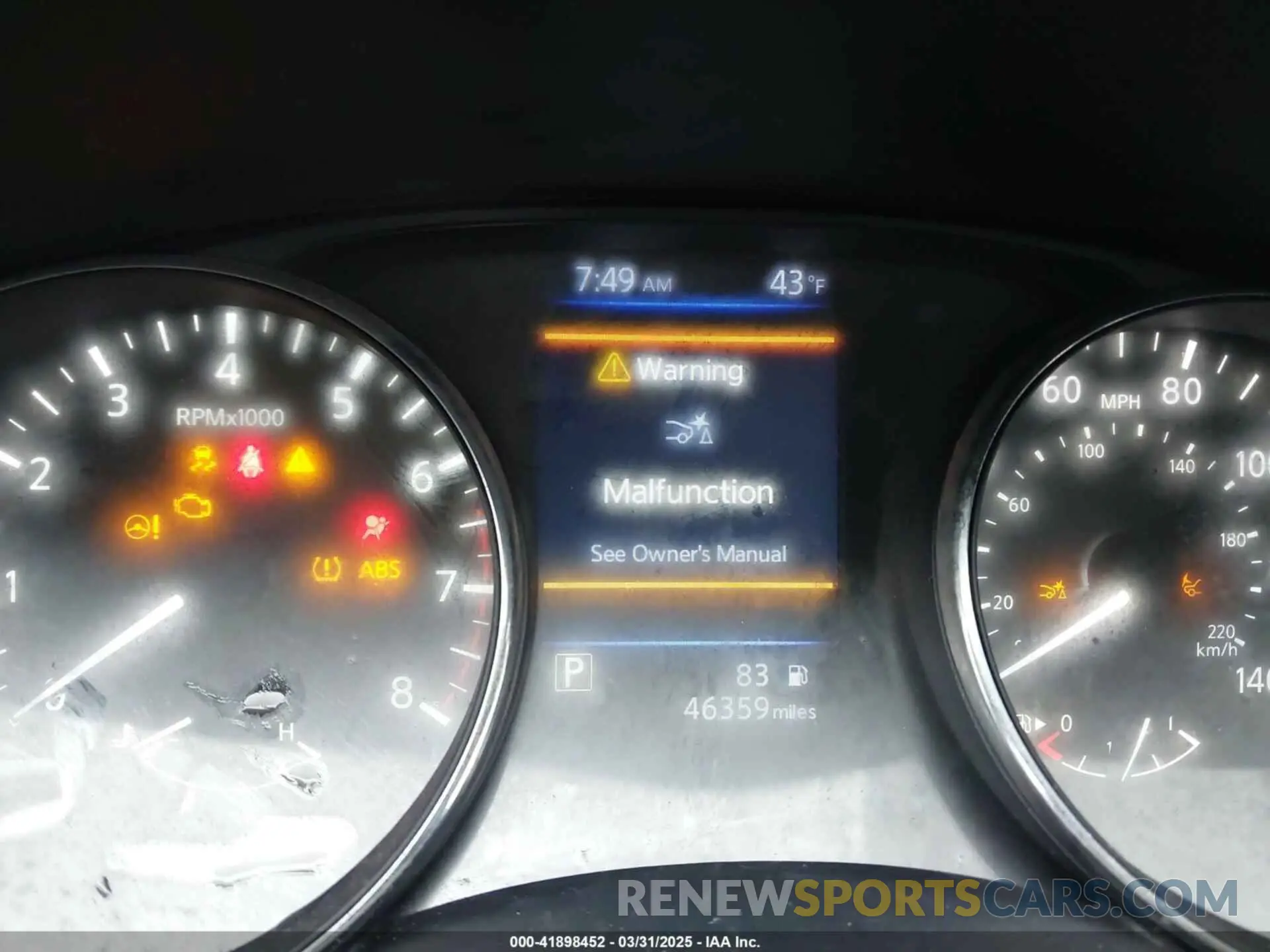 7 fotografías del automóvil dañado JN1BJ1CW3LW393413 NISSAN ROGUE SPORT 2020