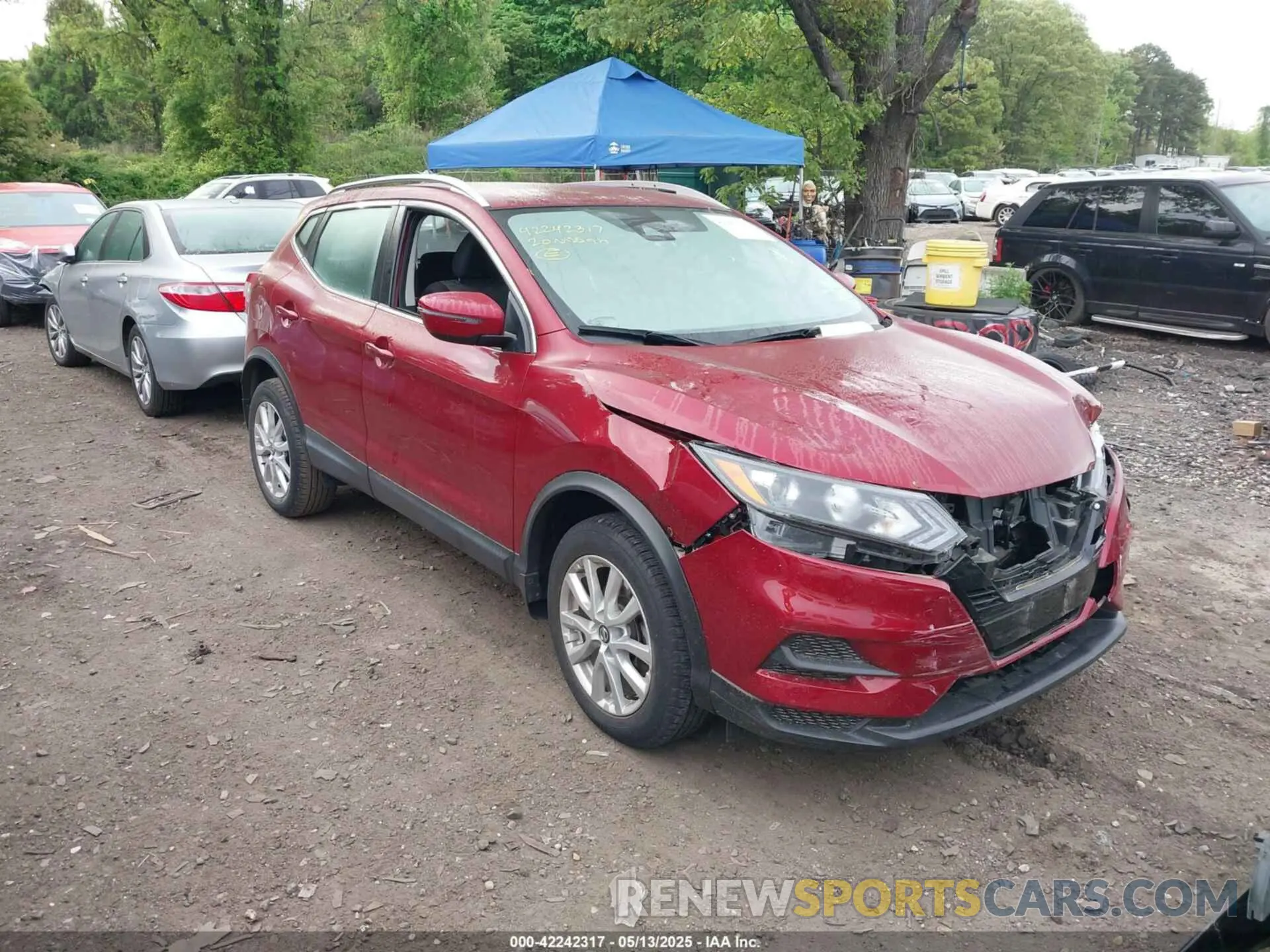 1 fotografías del automóvil dañado JN1BJ1CW4LW377205 NISSAN ROGUE SPORT 2020