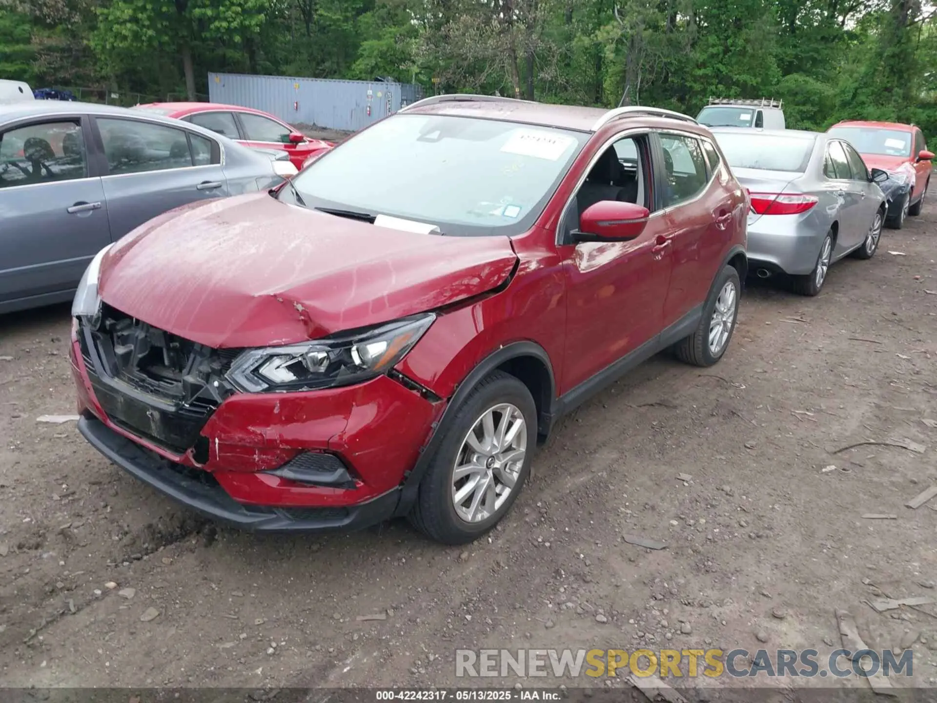 2 fotografías del automóvil dañado JN1BJ1CW4LW377205 NISSAN ROGUE SPORT 2020
