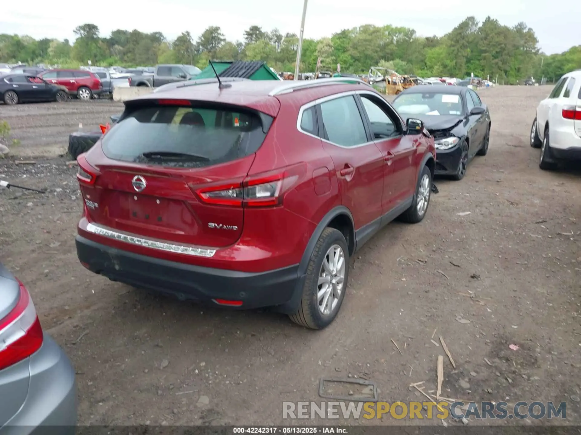 4 fotografías del automóvil dañado JN1BJ1CW4LW377205 NISSAN ROGUE SPORT 2020