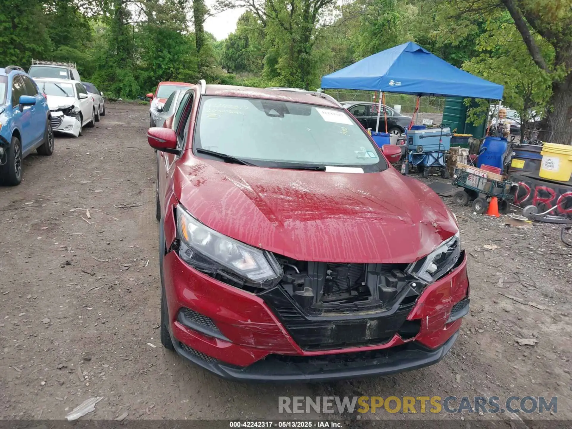 6 fotografías del automóvil dañado JN1BJ1CW4LW377205 NISSAN ROGUE SPORT 2020