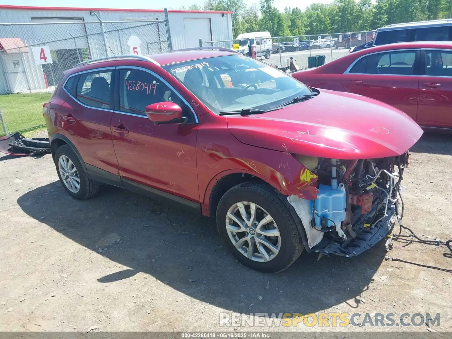 1 fotografías del automóvil dañado JN1BJ1CW4LW387135 NISSAN ROGUE SPORT 2020