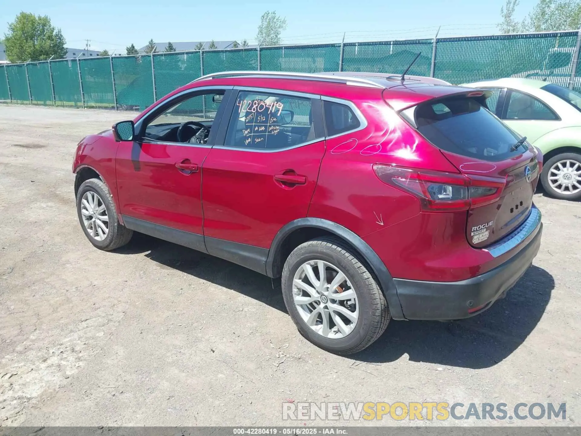 3 fotografías del automóvil dañado JN1BJ1CW4LW387135 NISSAN ROGUE SPORT 2020