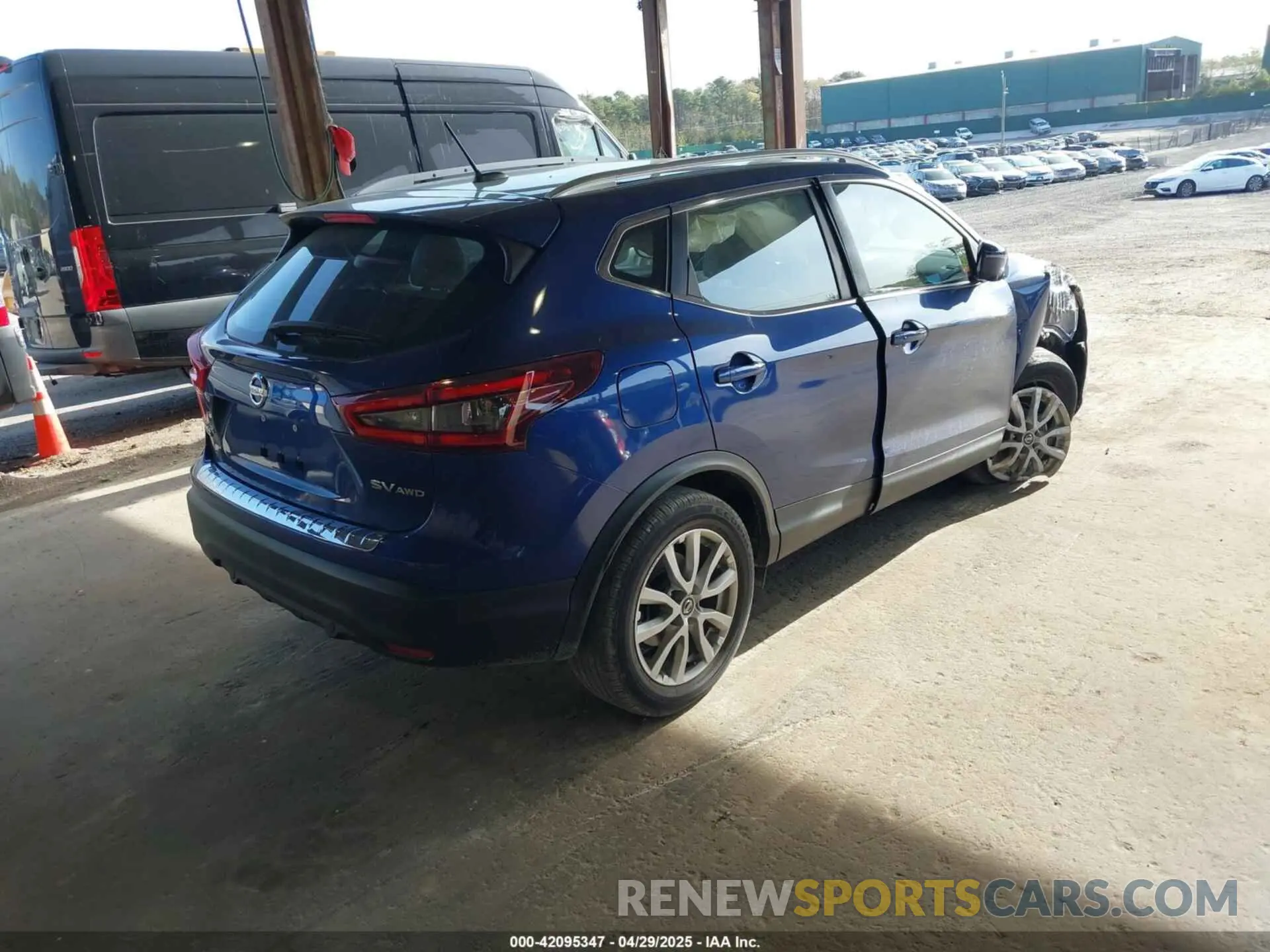 4 fotografías del automóvil dañado JN1BJ1CW4LW388012 NISSAN ROGUE SPORT 2020