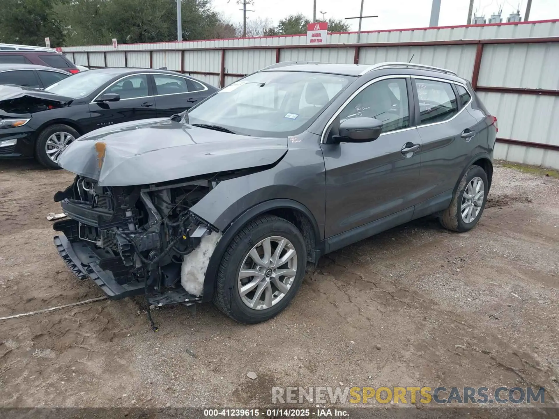 2 fotografías del automóvil dañado JN1BJ1CW5LW376127 NISSAN ROGUE SPORT 2020