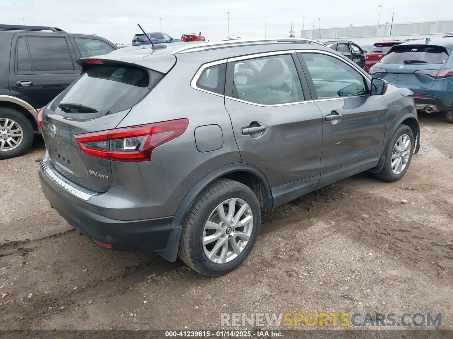 4 fotografías del automóvil dañado JN1BJ1CW5LW376127 NISSAN ROGUE SPORT 2020