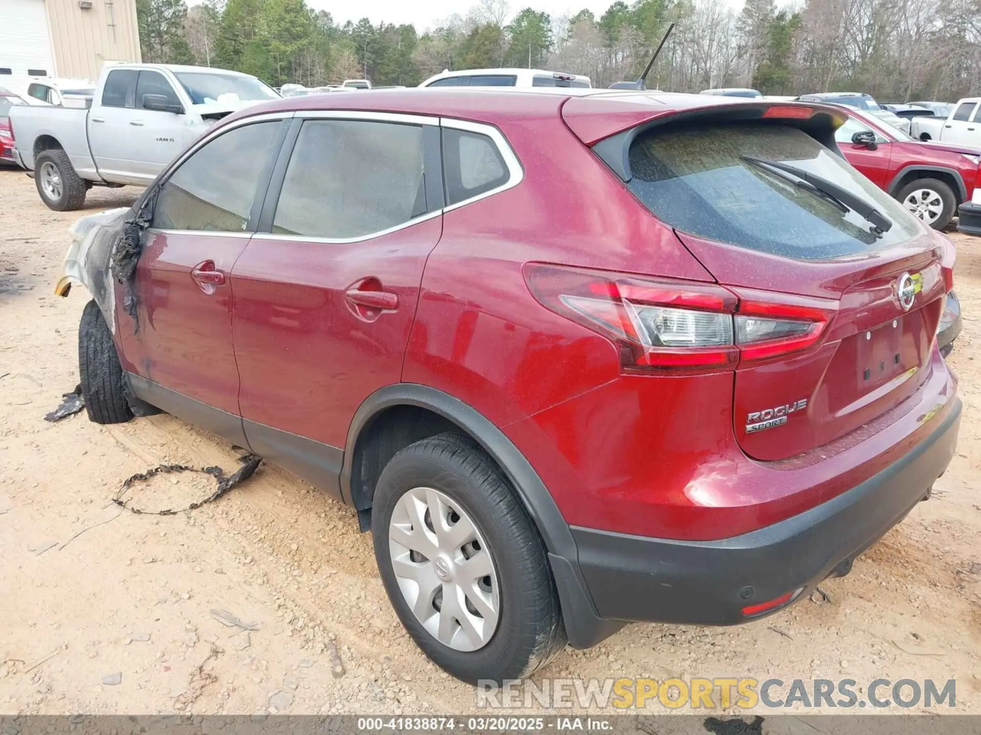 3 fotografías del automóvil dañado JN1BJ1CW5LW388911 NISSAN ROGUE SPORT 2020