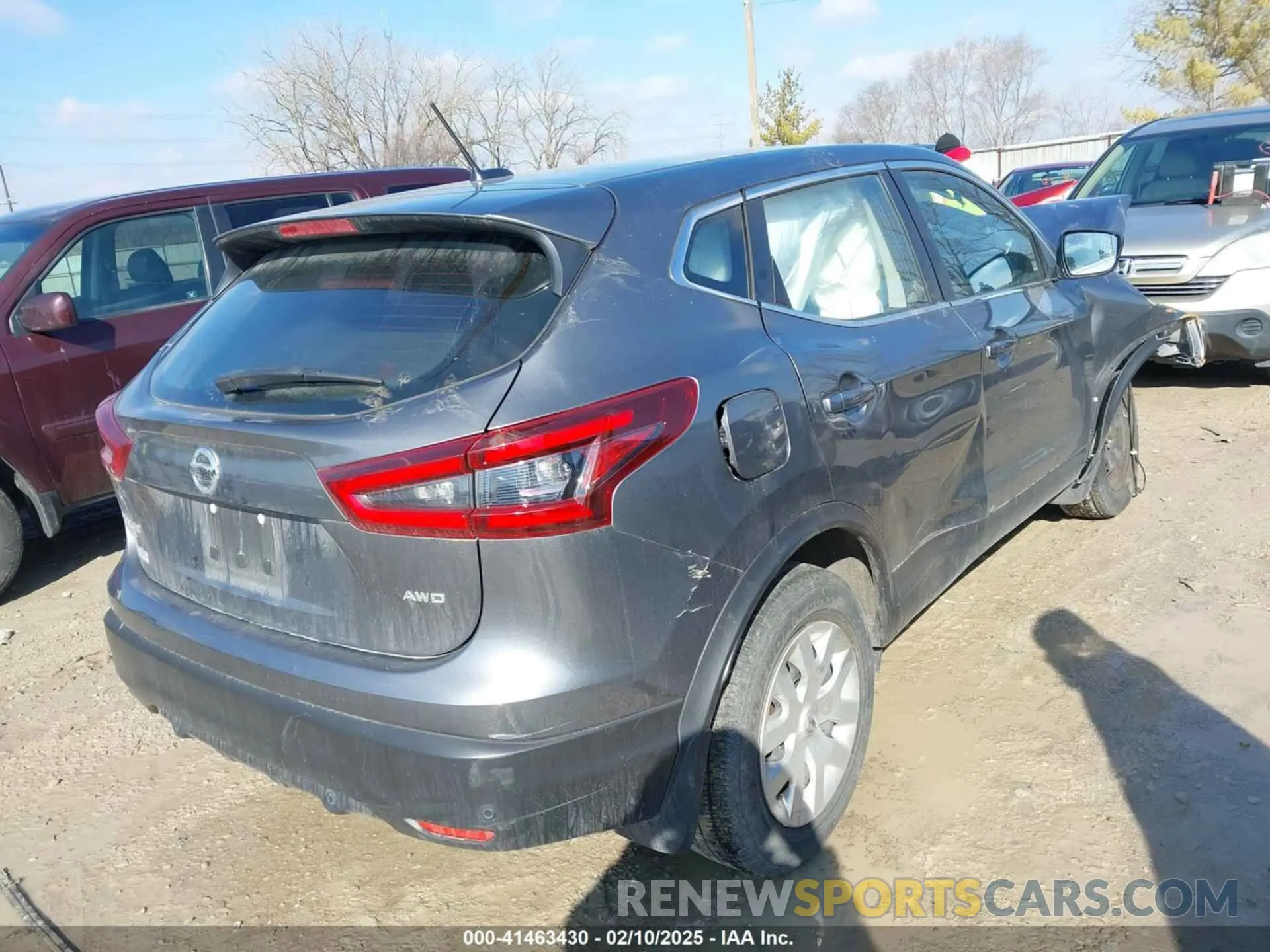 4 fotografías del automóvil dañado JN1BJ1CW5LW393364 NISSAN ROGUE SPORT 2020