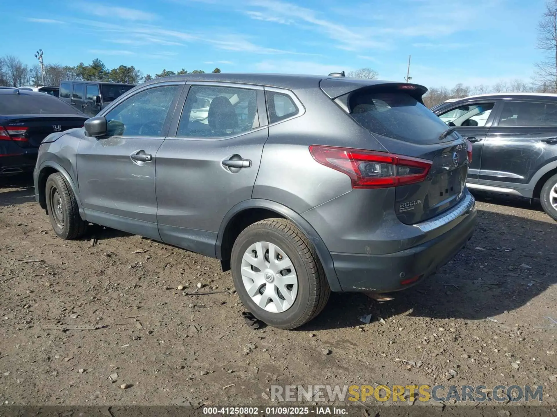 3 fotografías del automóvil dañado JN1BJ1CW6LW642674 NISSAN ROGUE SPORT 2020