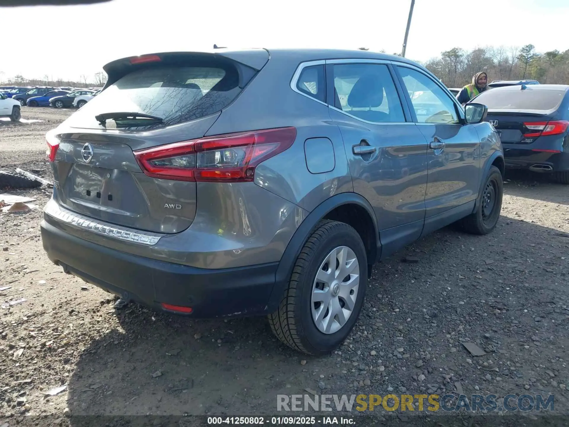 4 fotografías del automóvil dañado JN1BJ1CW6LW642674 NISSAN ROGUE SPORT 2020