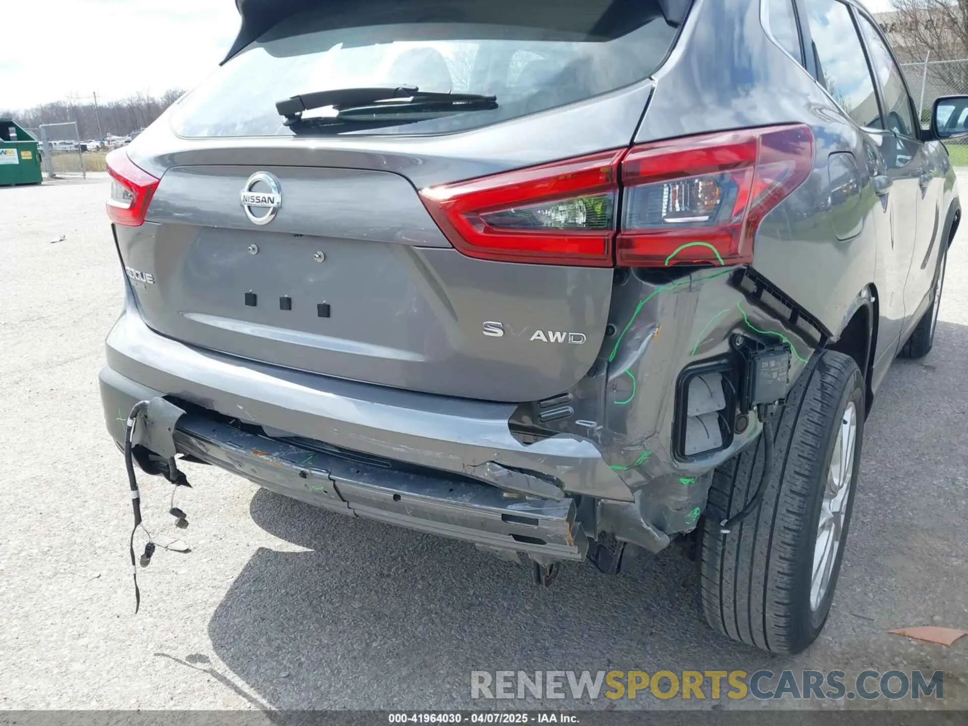 6 fotografías del automóvil dañado JN1BJ1CW8LW362822 NISSAN ROGUE SPORT 2020