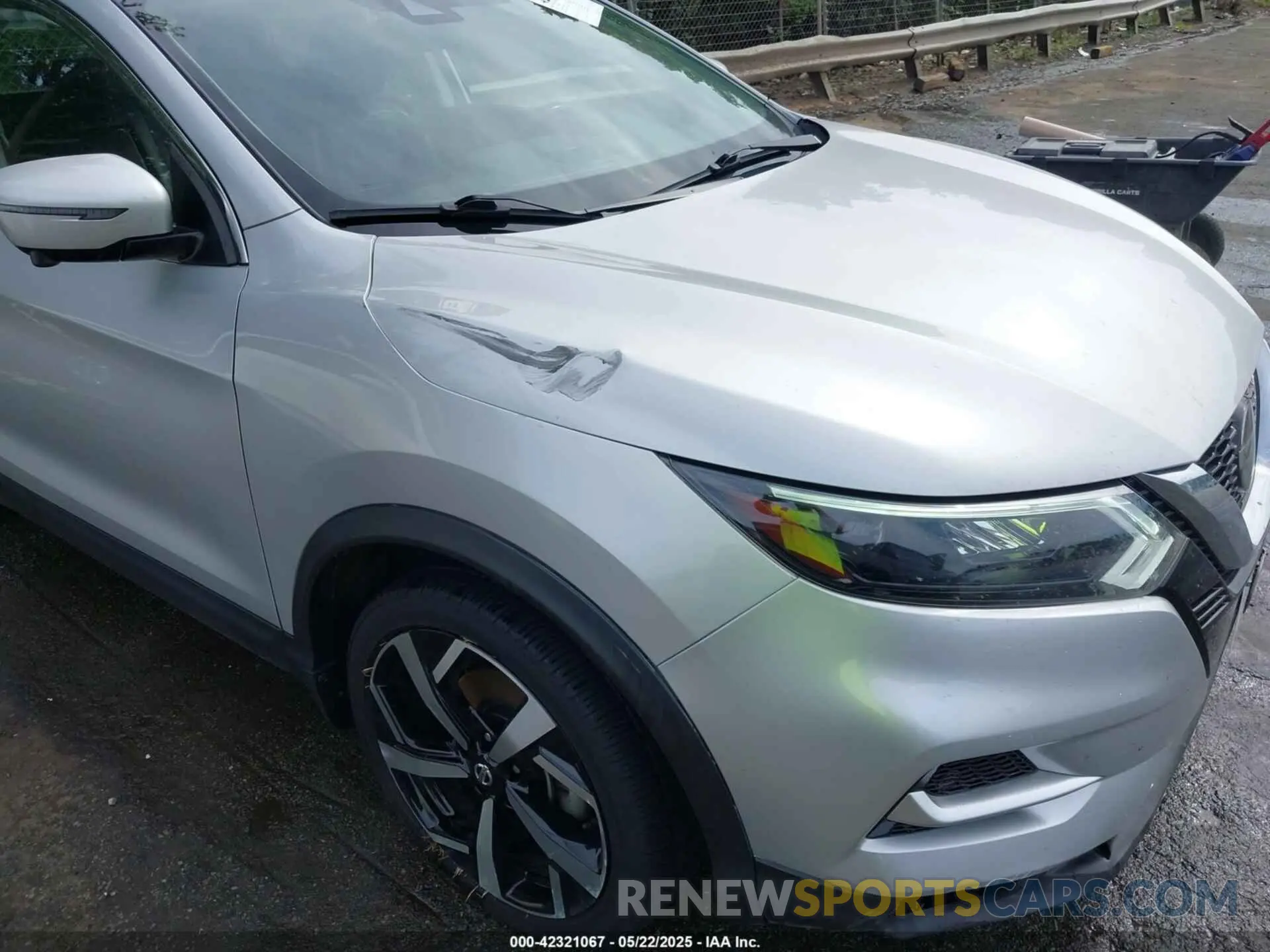 17 fotografías del automóvil dañado JN1BJ1CW8LW388191 NISSAN ROGUE SPORT 2020