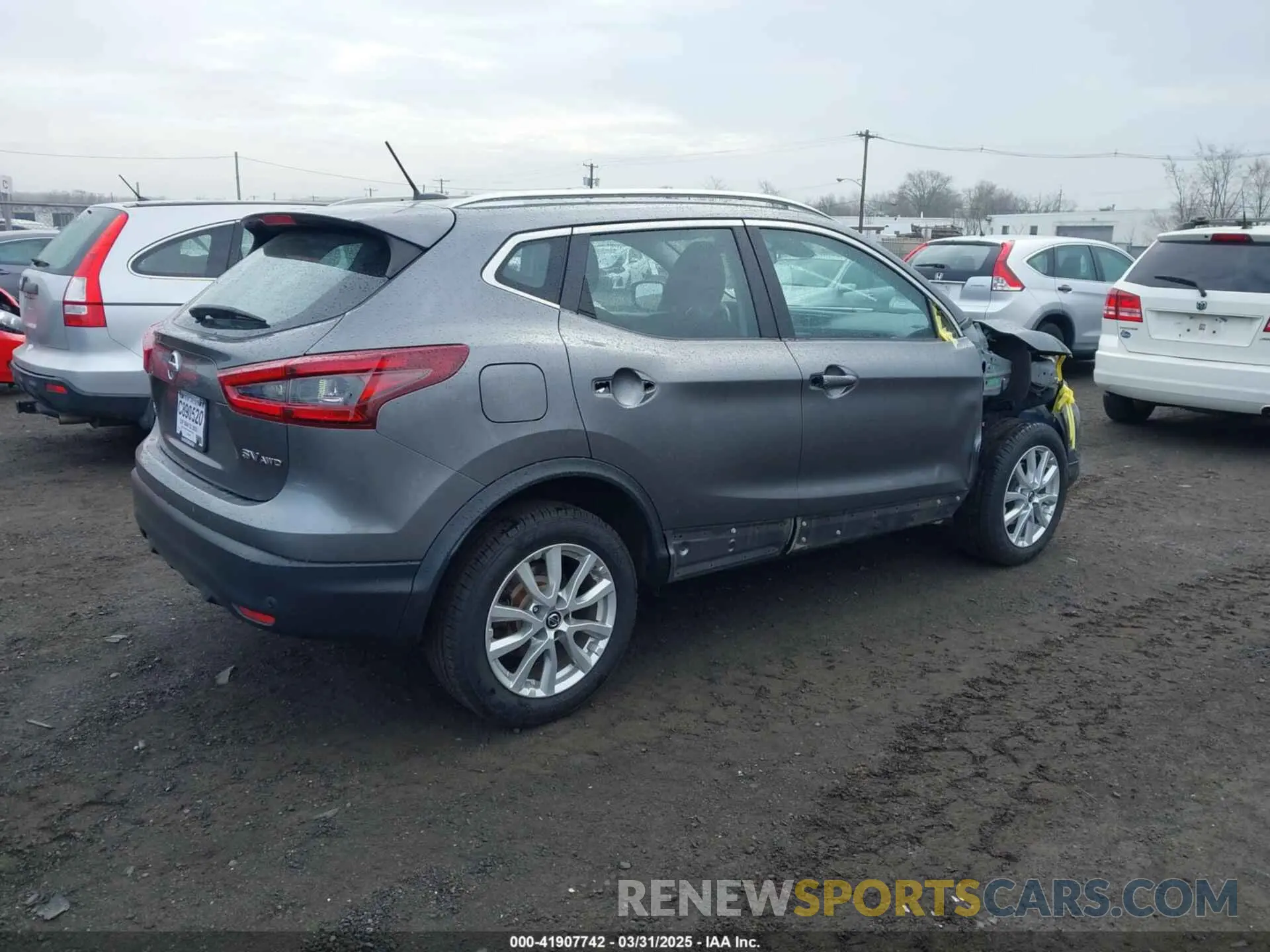 4 fotografías del automóvil dañado JN1BJ1CW8LW644393 NISSAN ROGUE SPORT 2020