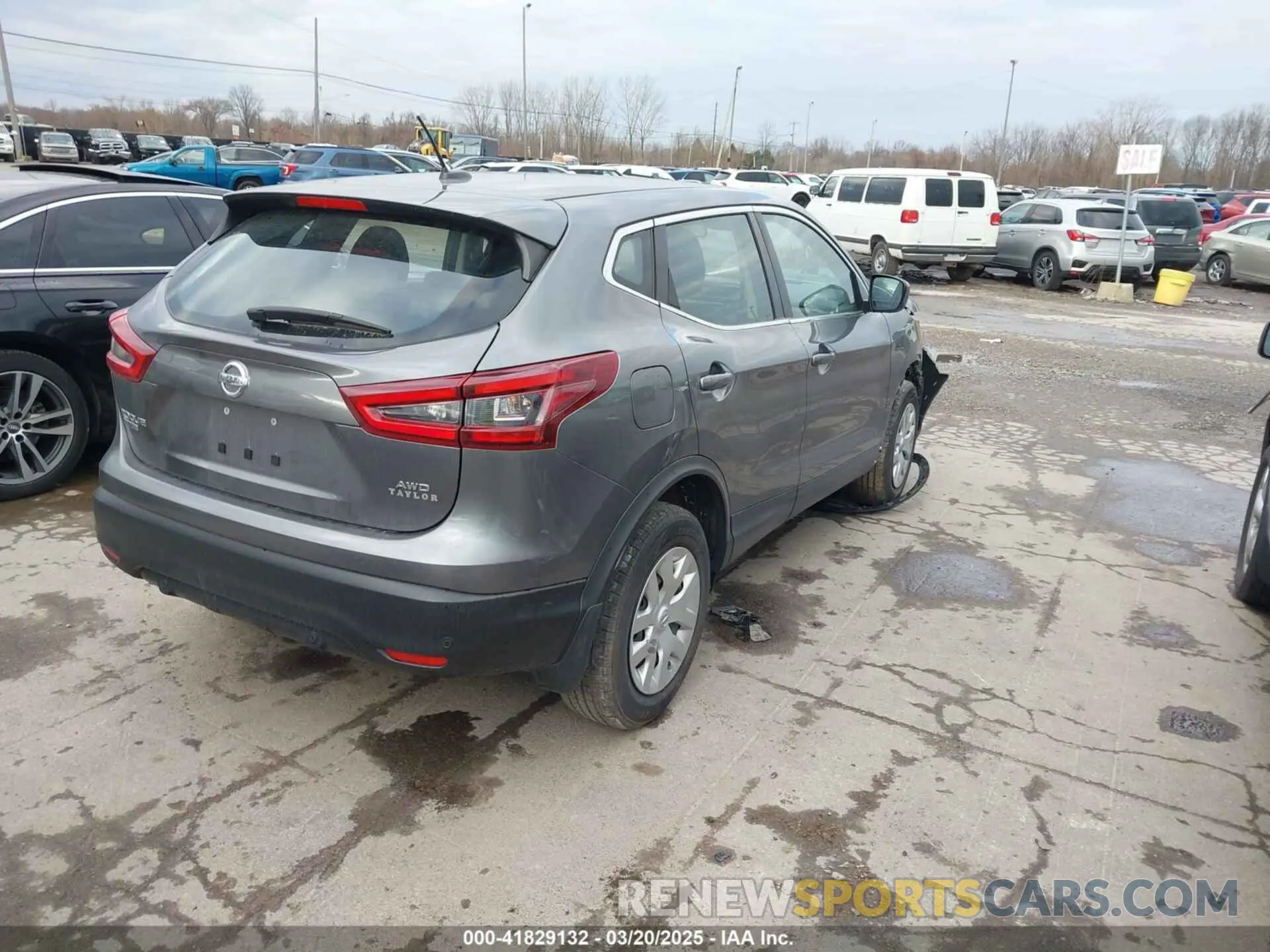 4 fotografías del automóvil dañado JN1BJ1CW8LW644622 NISSAN ROGUE SPORT 2020