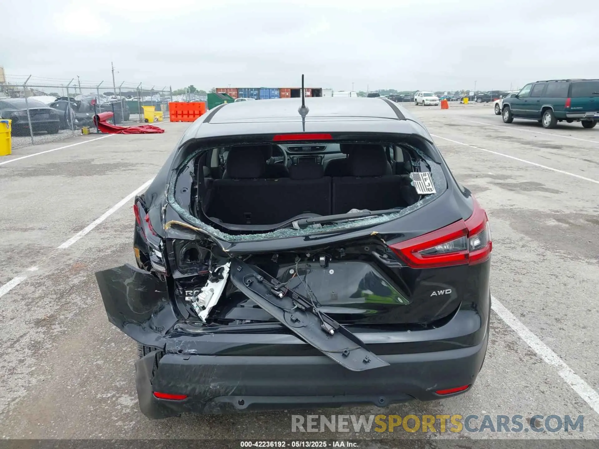 6 fotografías del automóvil dañado JN1BJ1CW9LW647335 NISSAN ROGUE SPORT 2020