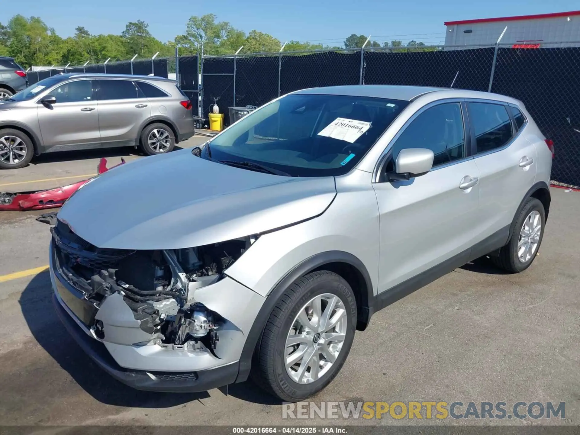 2 fotografías del automóvil dañado JN1BJ1AV0MW568647 NISSAN ROGUE SPORT 2021
