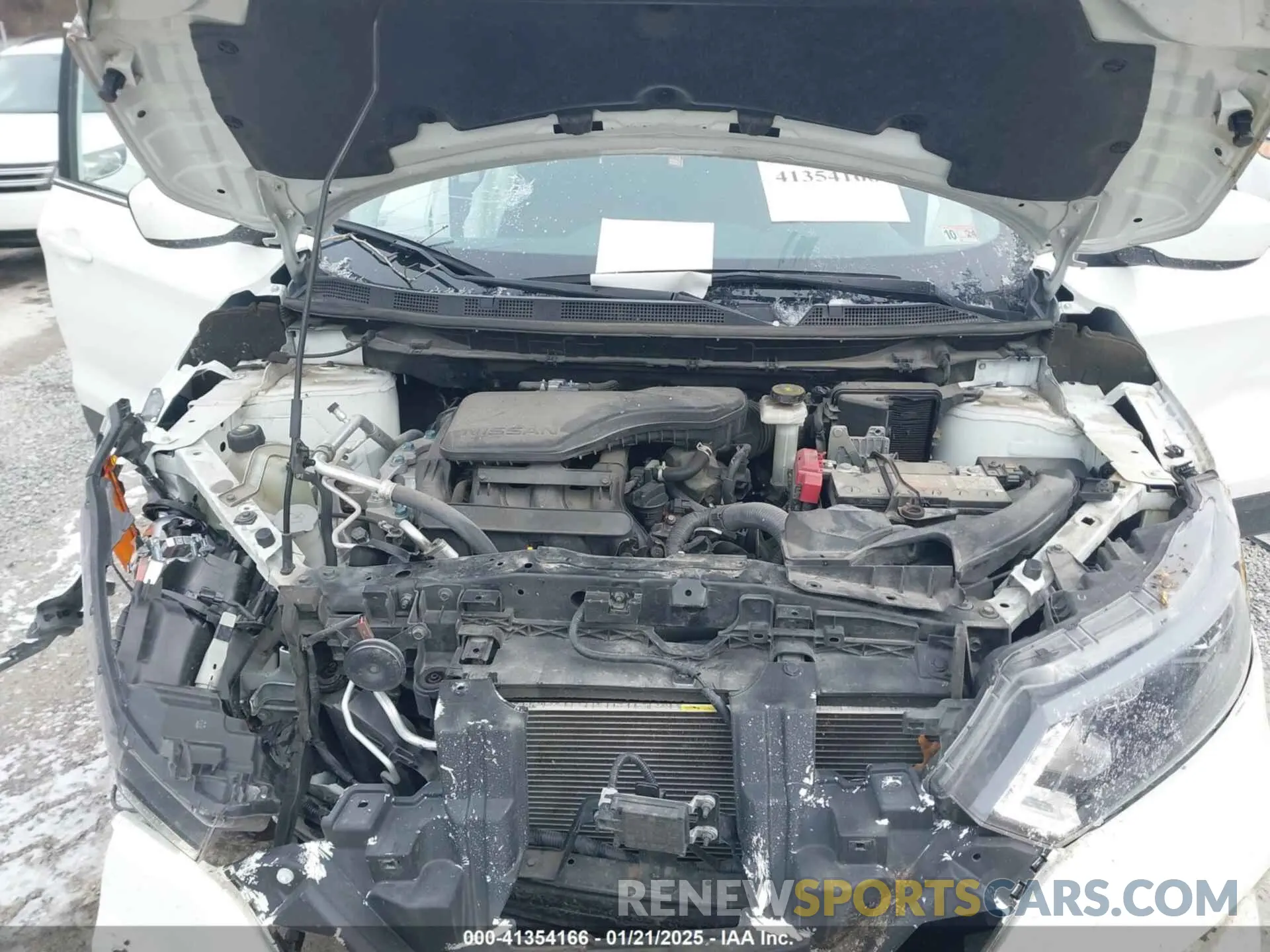 10 fotografías del automóvil dañado JN1BJ1AV1MW318947 NISSAN ROGUE SPORT 2021