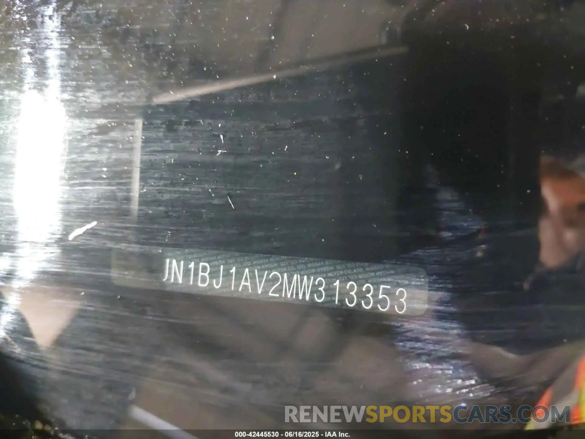17 fotografías del automóvil dañado JN1BJ1AV2MW313353 NISSAN ROGUE SPORT 2021