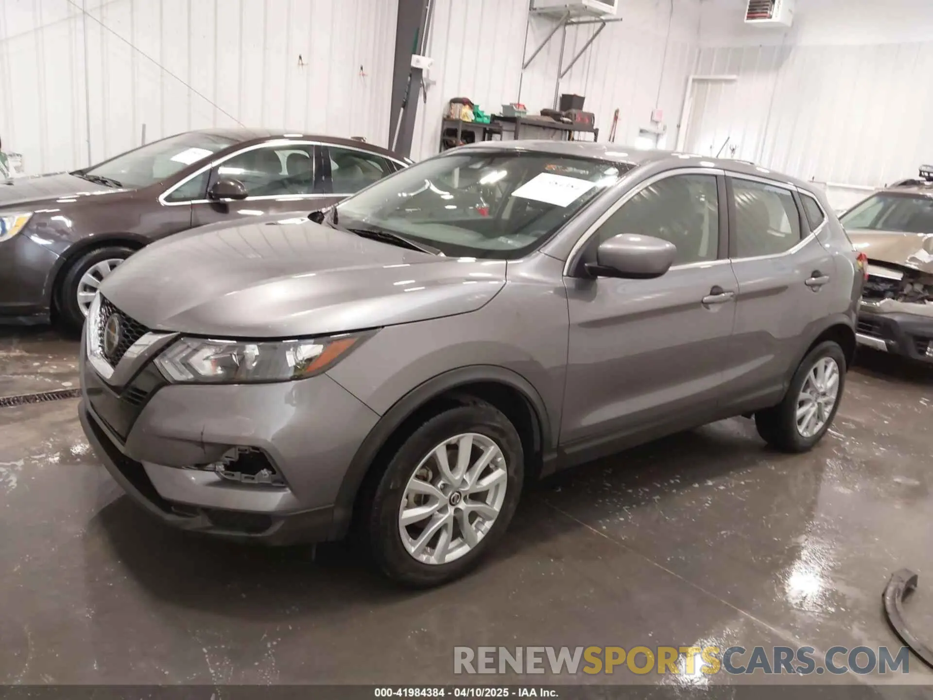 2 fotografías del automóvil dañado JN1BJ1AV2MW567516 NISSAN ROGUE SPORT 2021