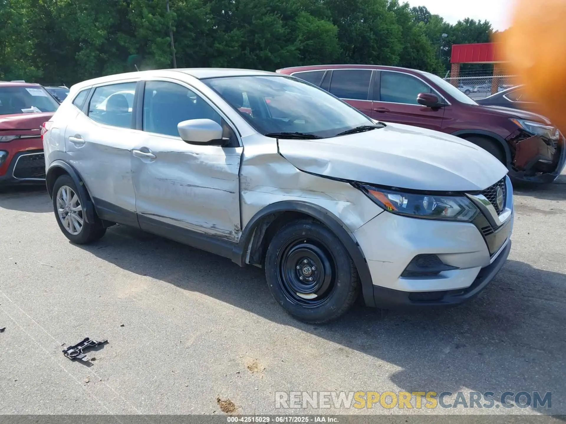 1 fotografías del automóvil dañado JN1BJ1AV3MW562213 NISSAN ROGUE SPORT 2021