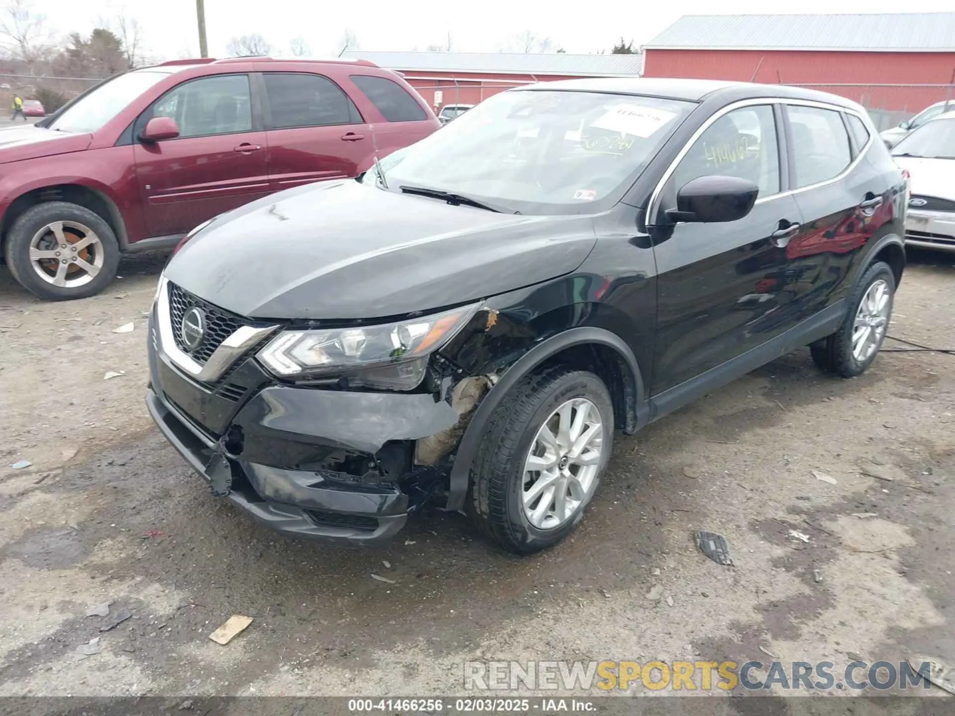 2 fotografías del automóvil dañado JN1BJ1AV3MW563281 NISSAN ROGUE SPORT 2021