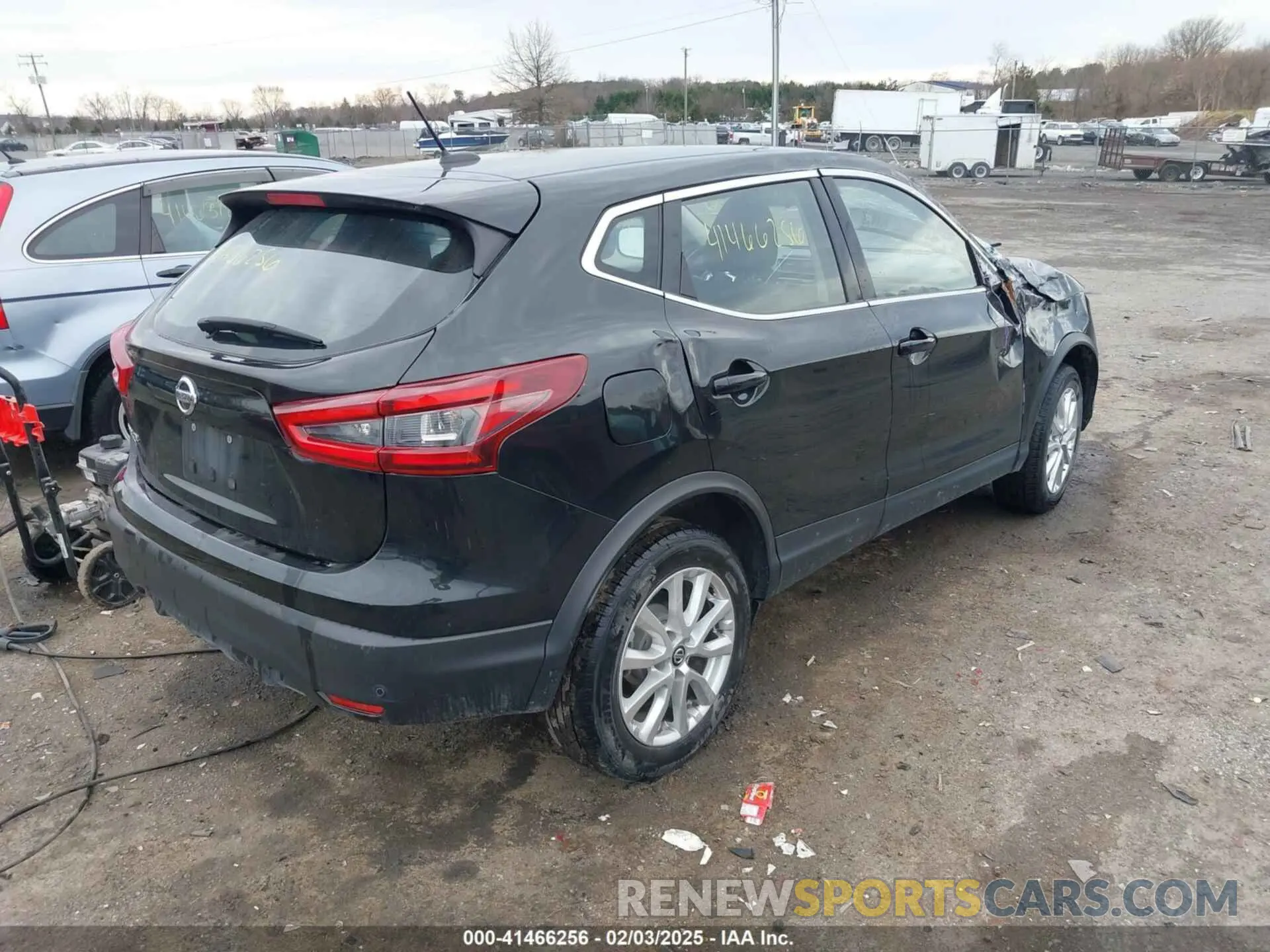 4 fotografías del automóvil dañado JN1BJ1AV3MW563281 NISSAN ROGUE SPORT 2021