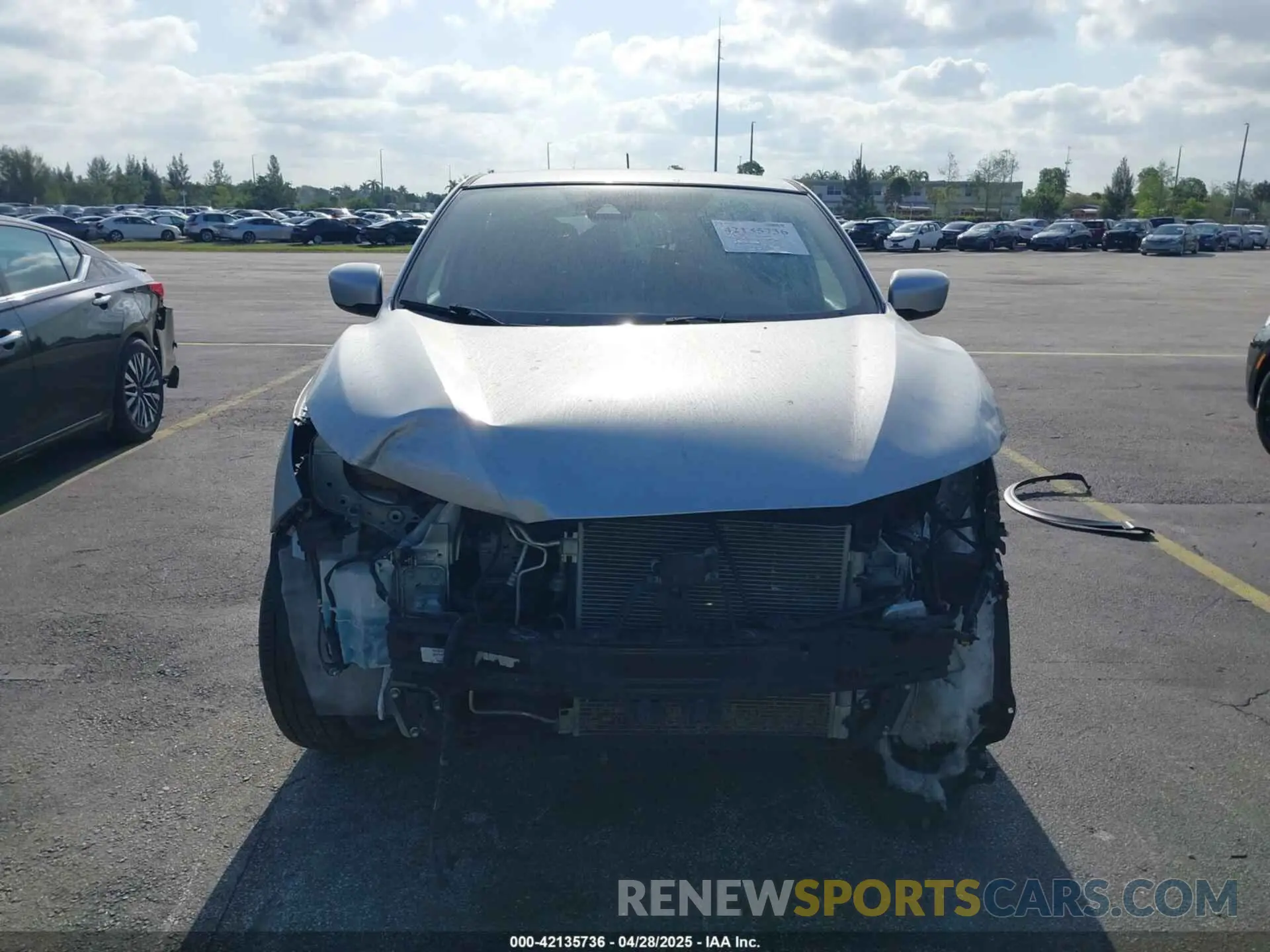 11 fotografías del automóvil dañado JN1BJ1AV4MW560454 NISSAN ROGUE SPORT 2021
