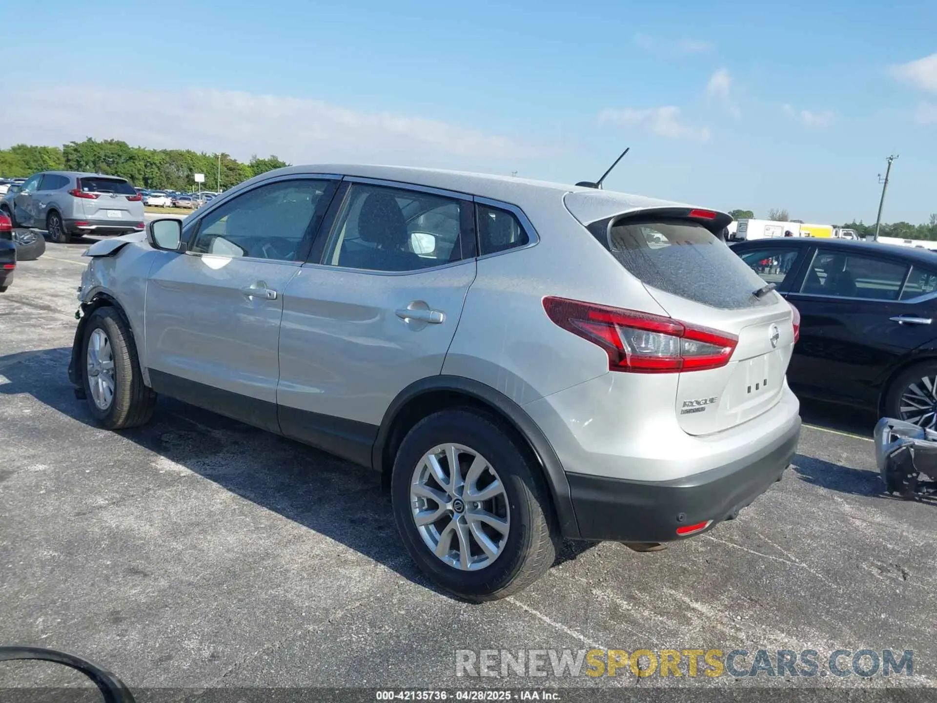 3 fotografías del automóvil dañado JN1BJ1AV4MW560454 NISSAN ROGUE SPORT 2021