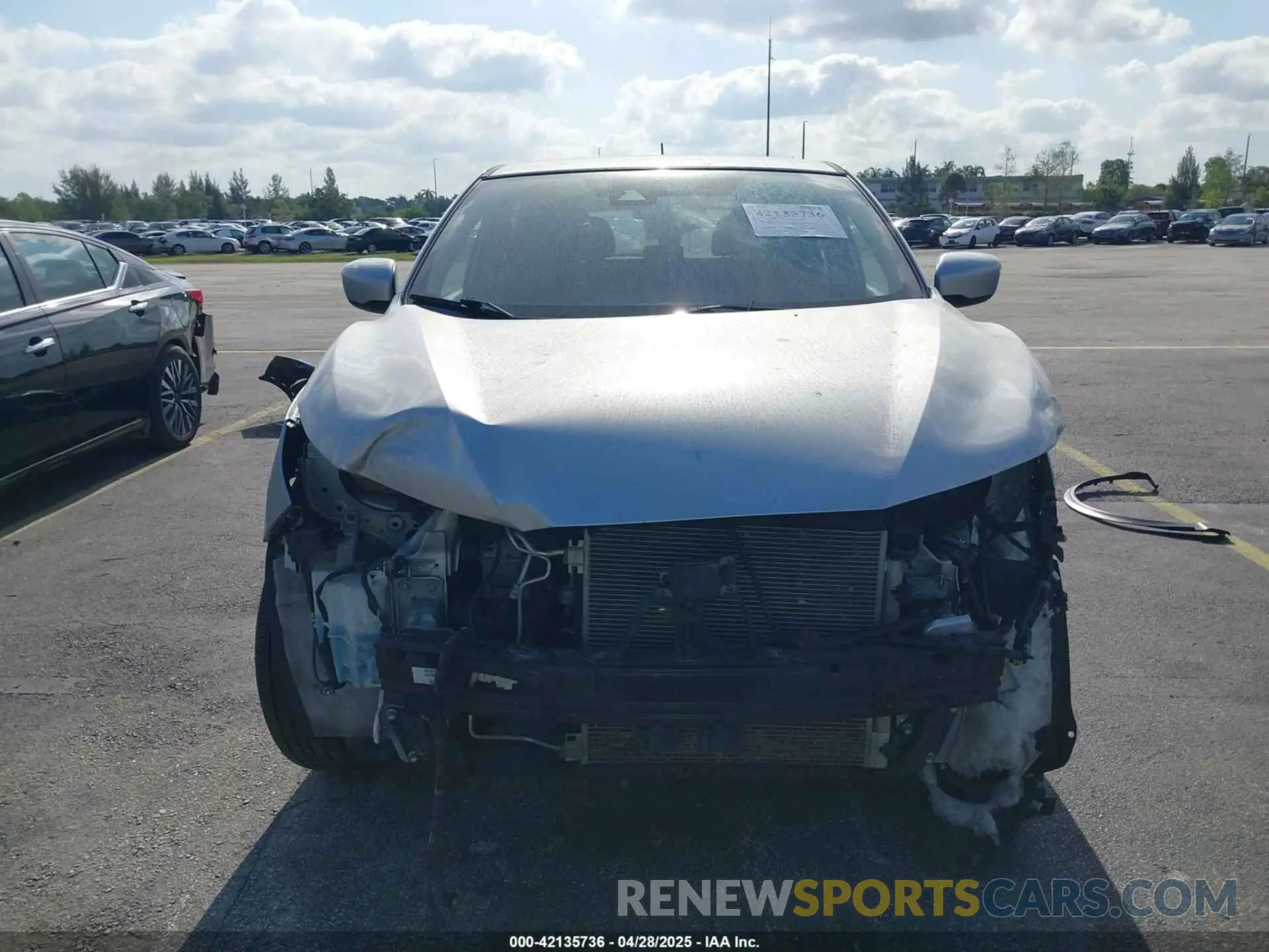 6 fotografías del automóvil dañado JN1BJ1AV4MW560454 NISSAN ROGUE SPORT 2021