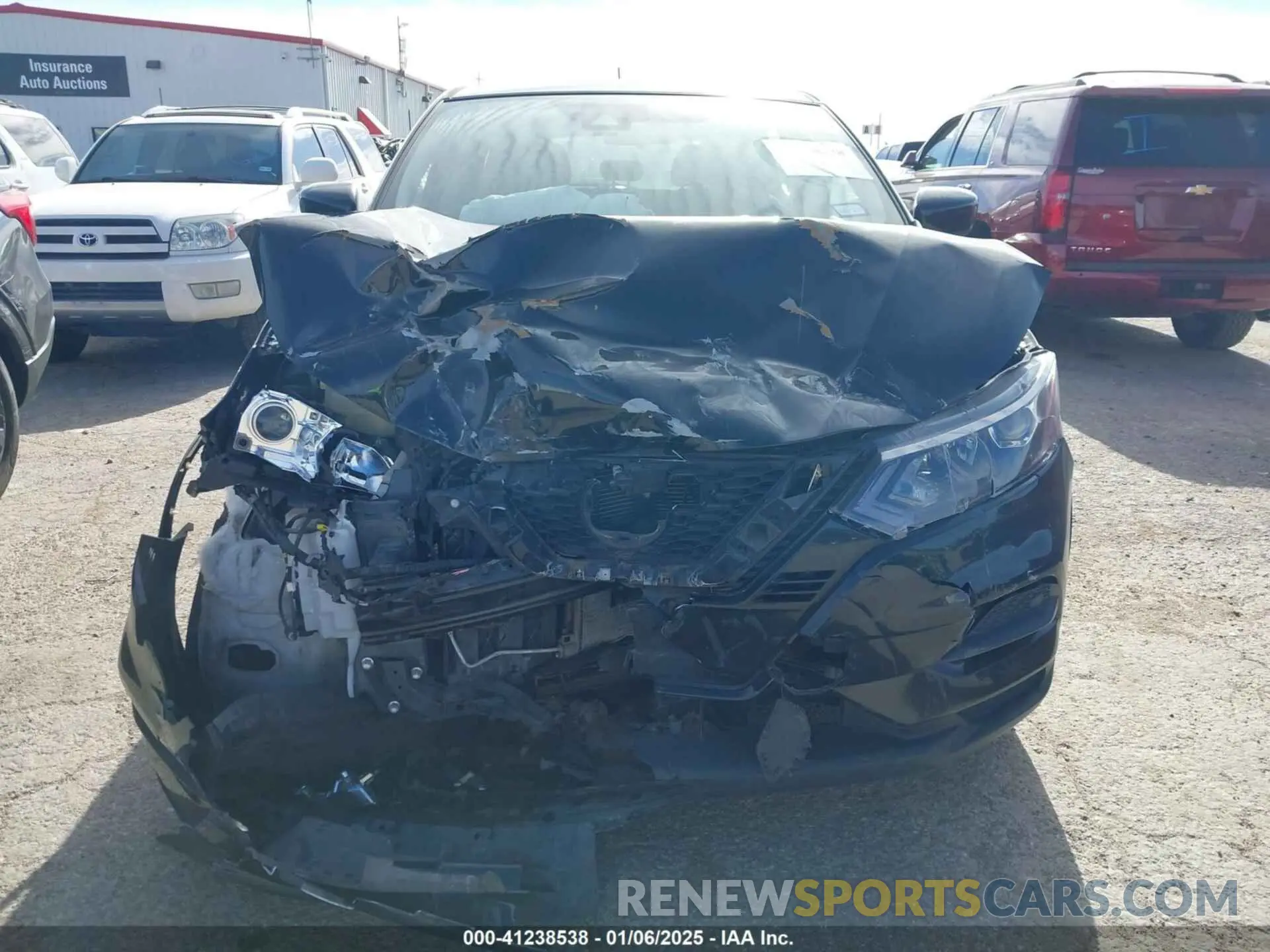 12 fotografías del automóvil dañado JN1BJ1AV5MW301827 NISSAN ROGUE SPORT 2021