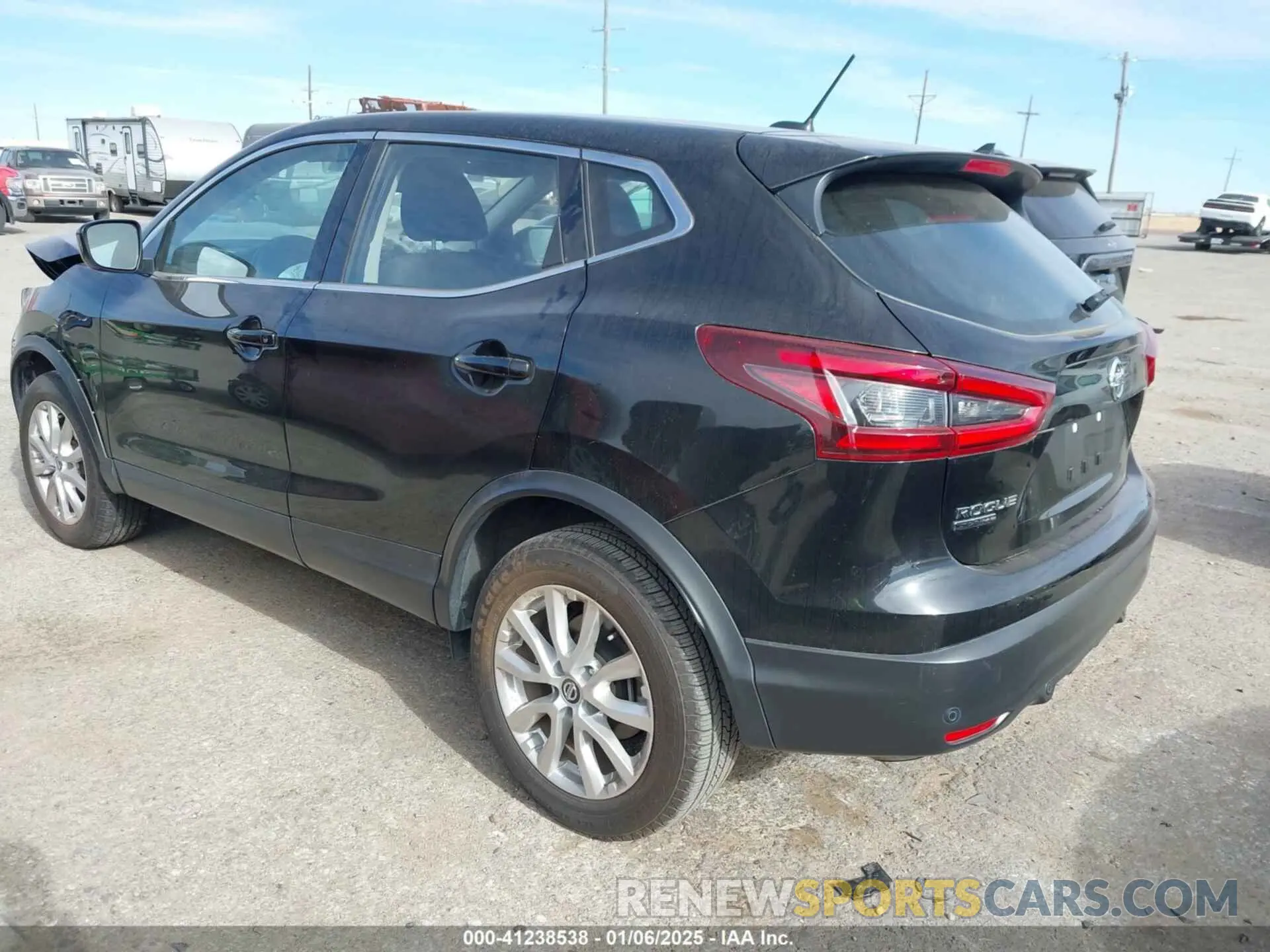 3 fotografías del automóvil dañado JN1BJ1AV5MW301827 NISSAN ROGUE SPORT 2021